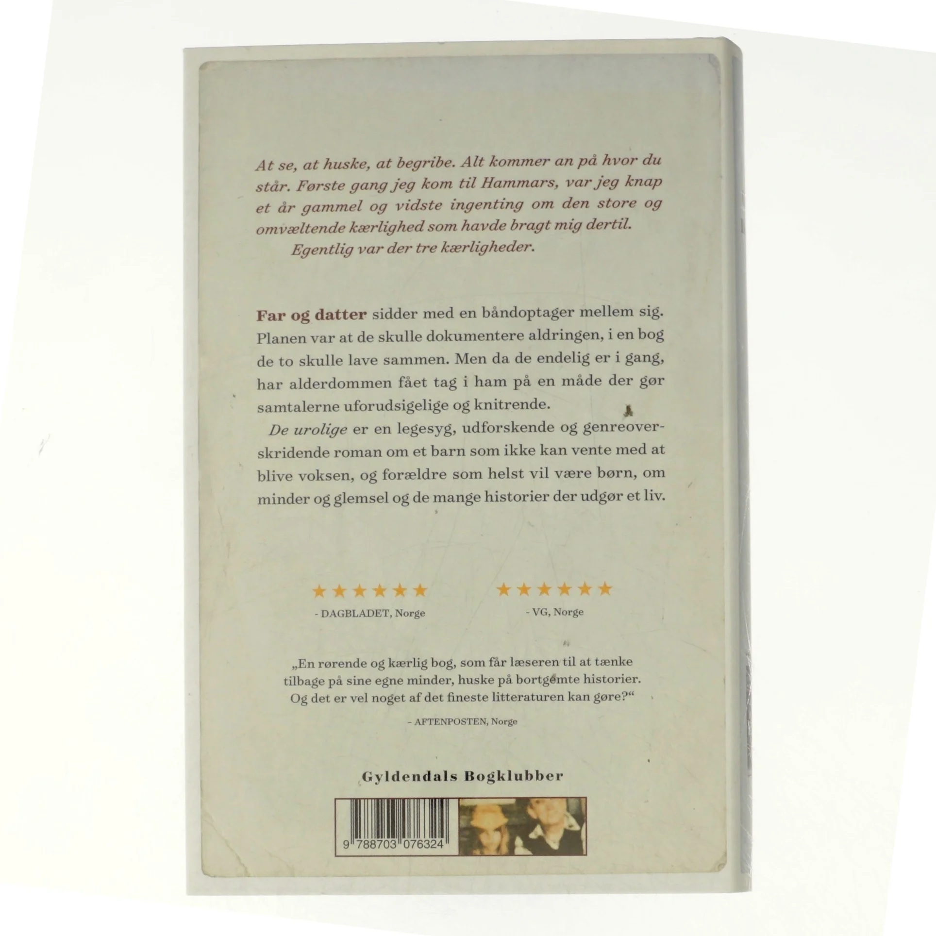 De urolige af Linn Ullmann (Bog)