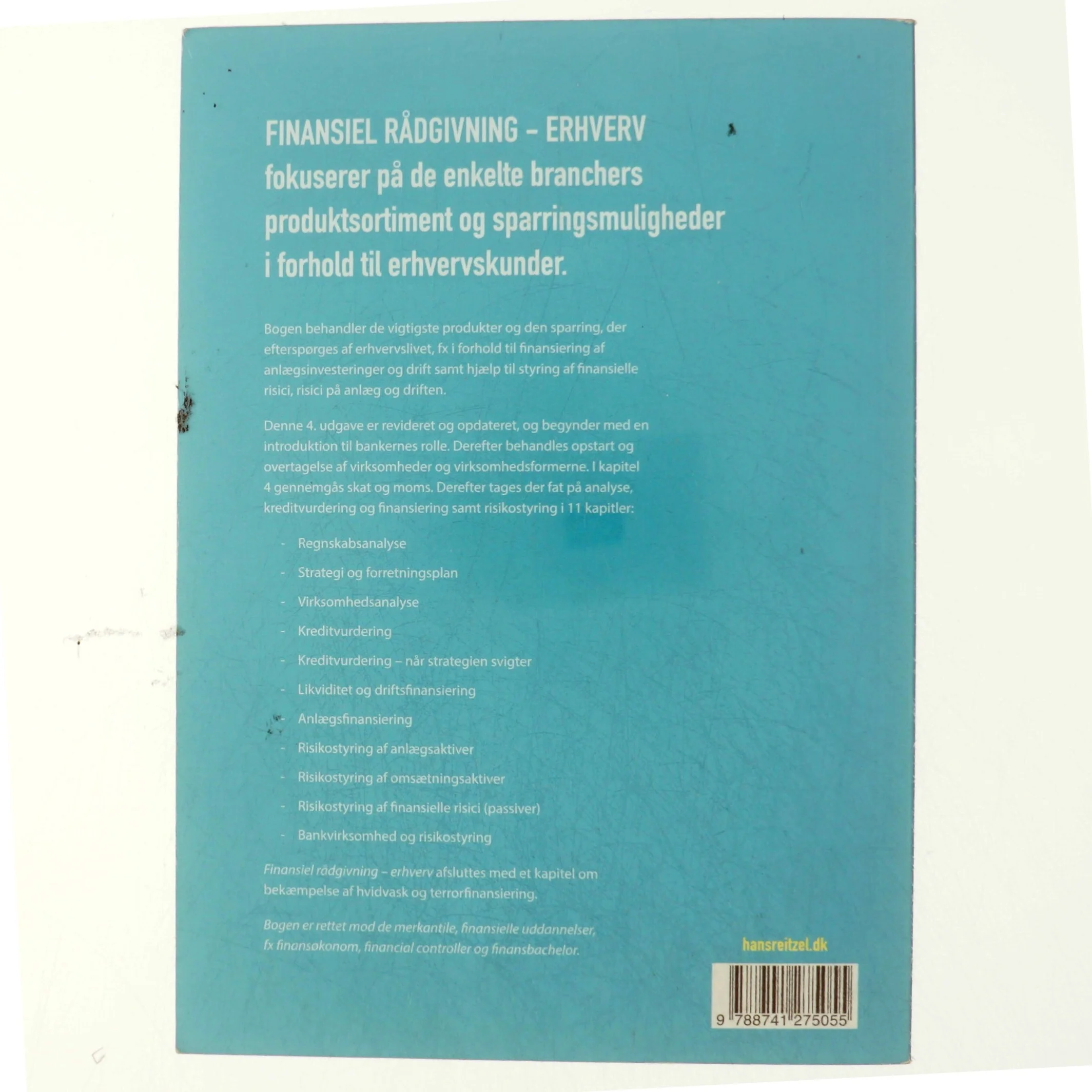 Finansiel rådgivning - erhverv af Lars Truelsegaard (Bog)