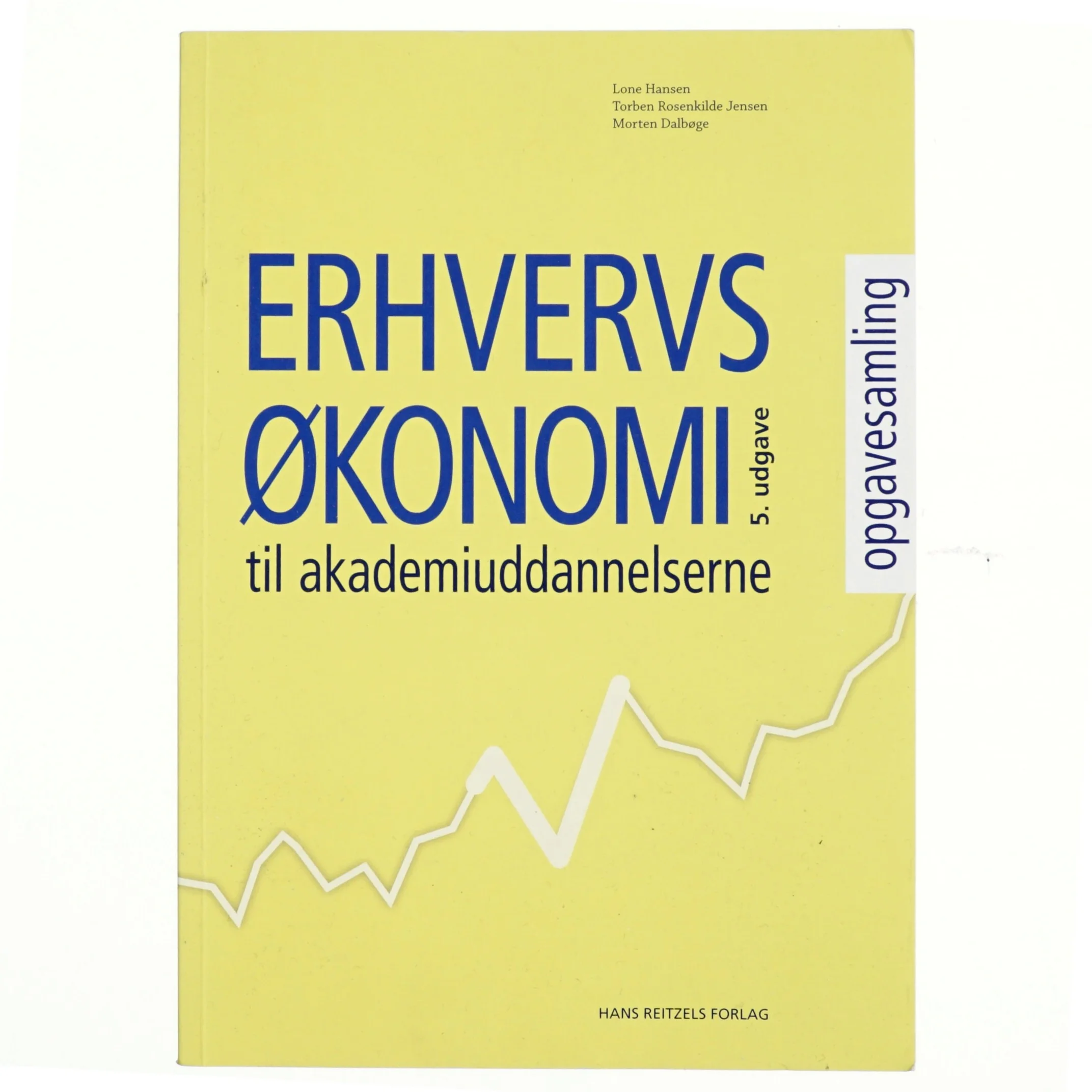 Erhvervs&oslash;konomi til akademiuddannelserne. Opgavesamling af Lone Hansen (f. 1959-07-26) (Bog)
