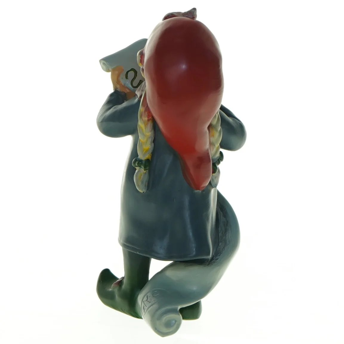 Julefigur af Nisse-Stine fra Carla Og Vilhelm. Hansen (str. 13 x 5 cm)