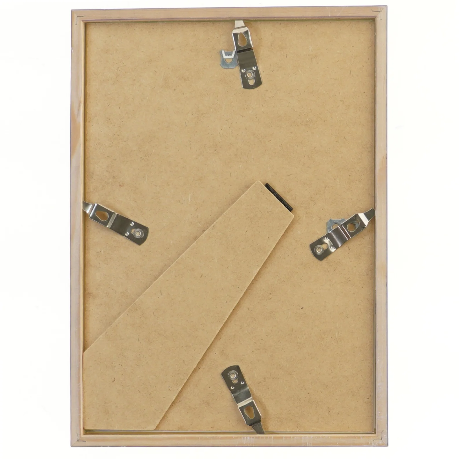 Blomsterbillede med blå ramme (str. 32x23 cm)