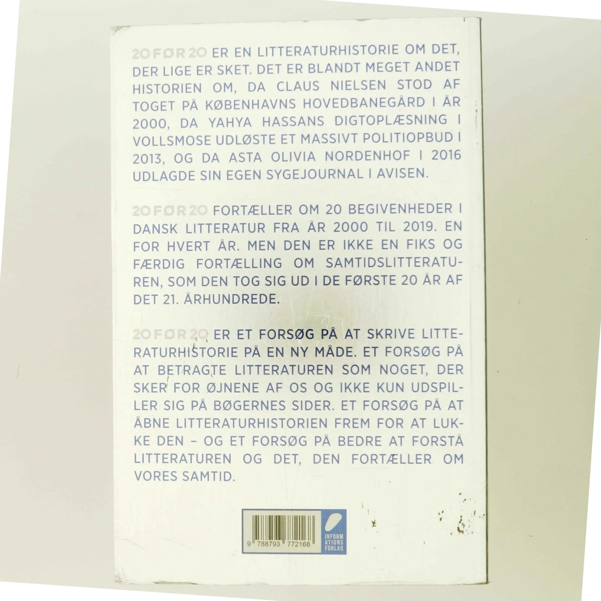 20 før 20 af Tue Andersen Nexø (Bog)