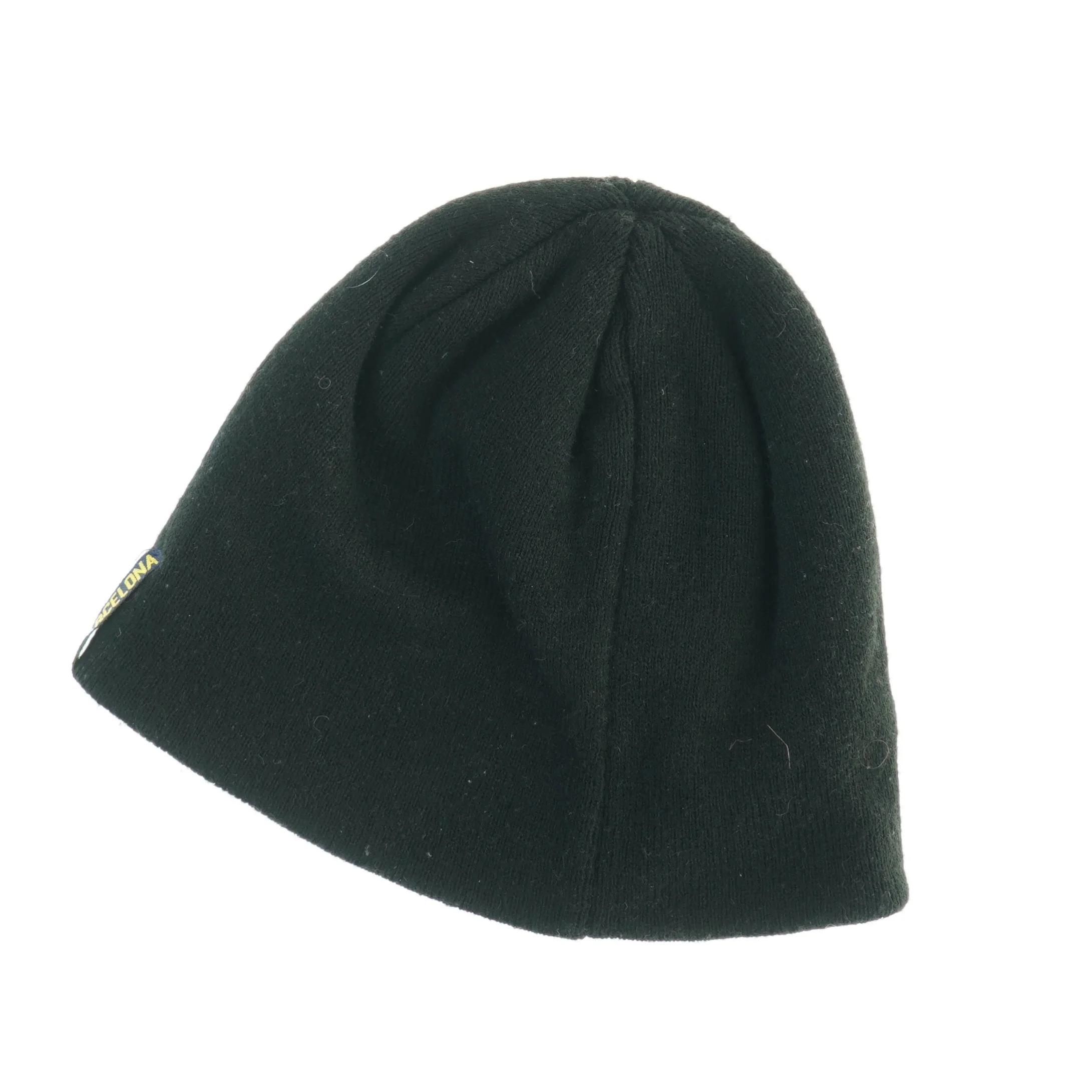 Sort hue med FCB logo (str. 6-8 år)