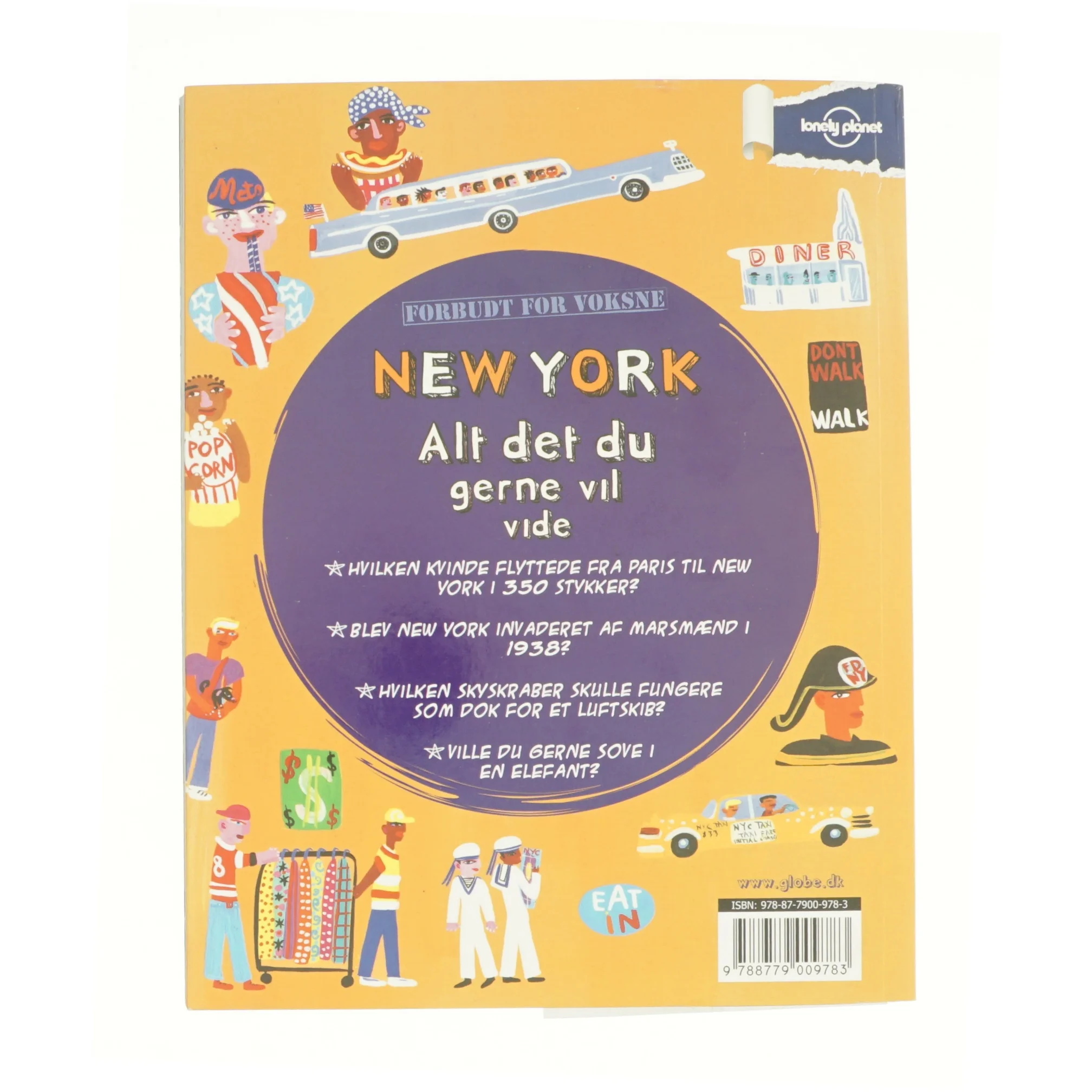 New York : Alt det du gerne vil vide af Klay Lamprell (Bog)