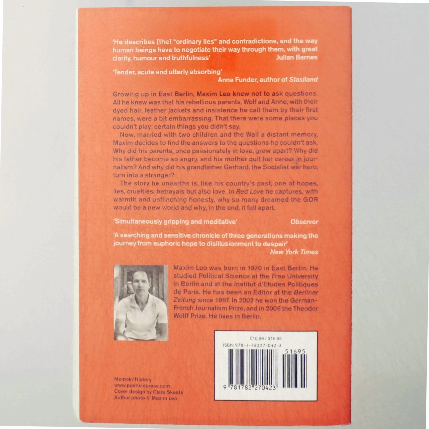 Red love : the story of an East German family af Maxim Leo (1970-) (Bog)