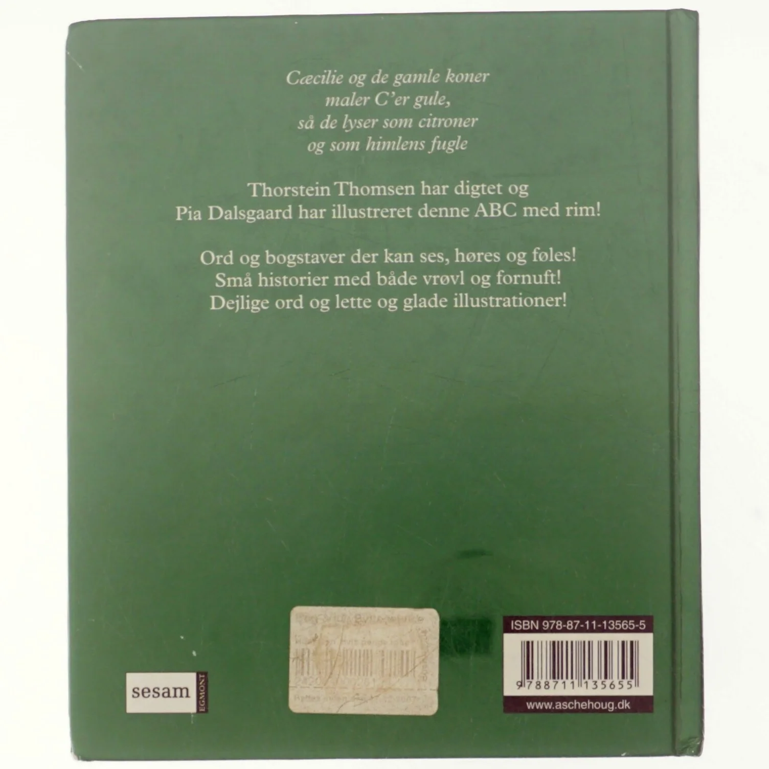 Min første ABC af Thorstein Thomsen, Pia Dalsgaard (Bog)