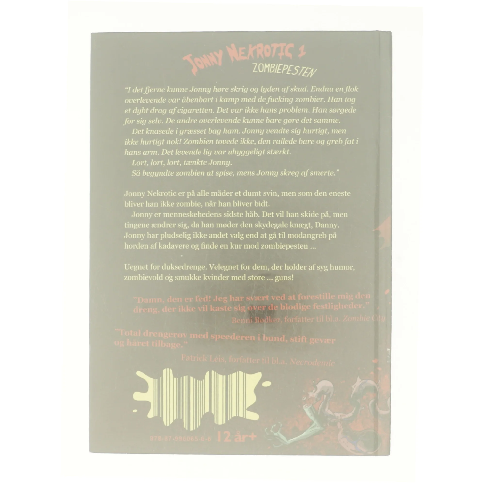 Jonny Nekrotic. 1 : Zombiepesten af Emil Blichfeldt (Bog)