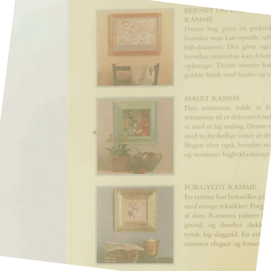 Fremstilling og dekorering af rammer af Graham Porter (Bog)