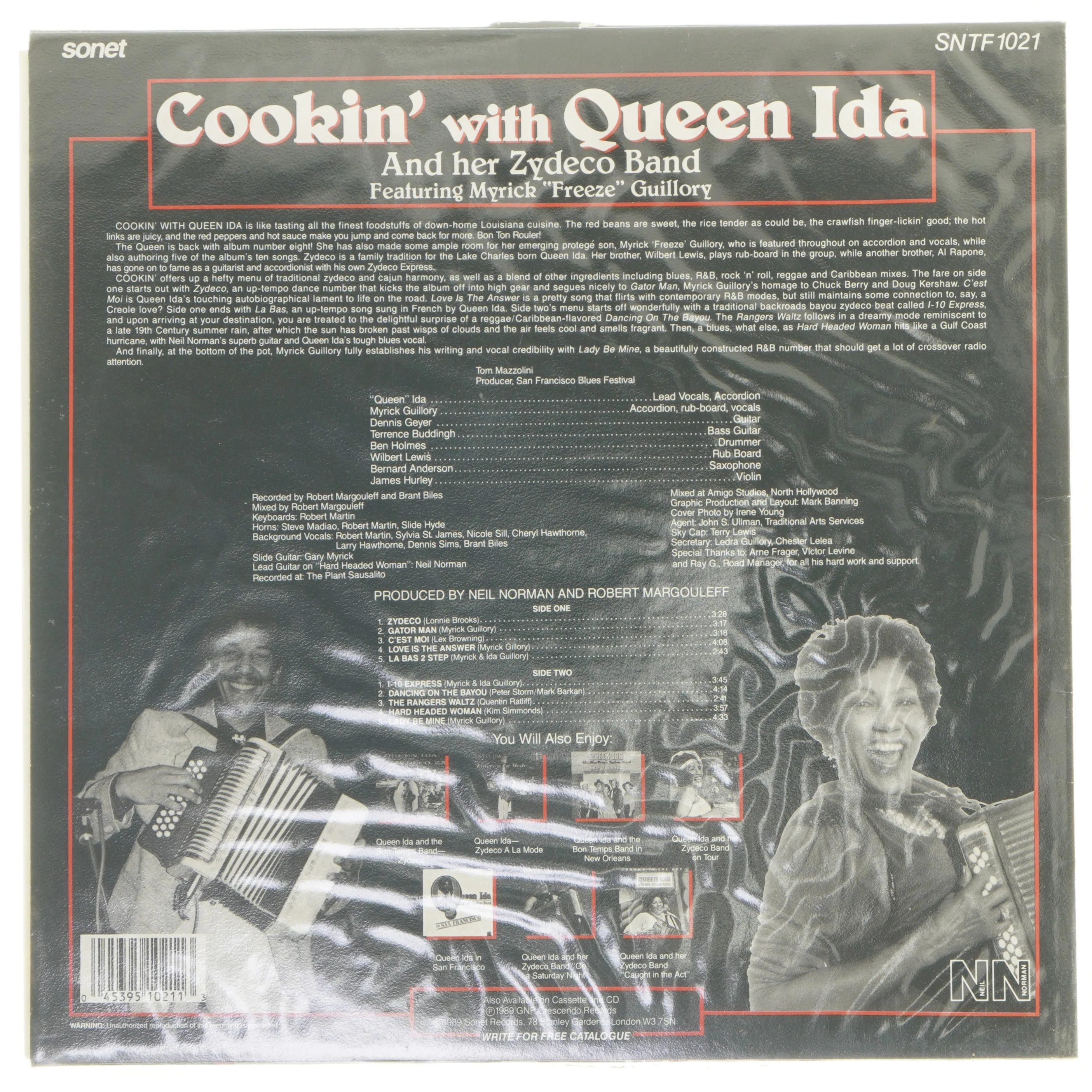 LP med Queen Ida - Cookin' with Queen Ida