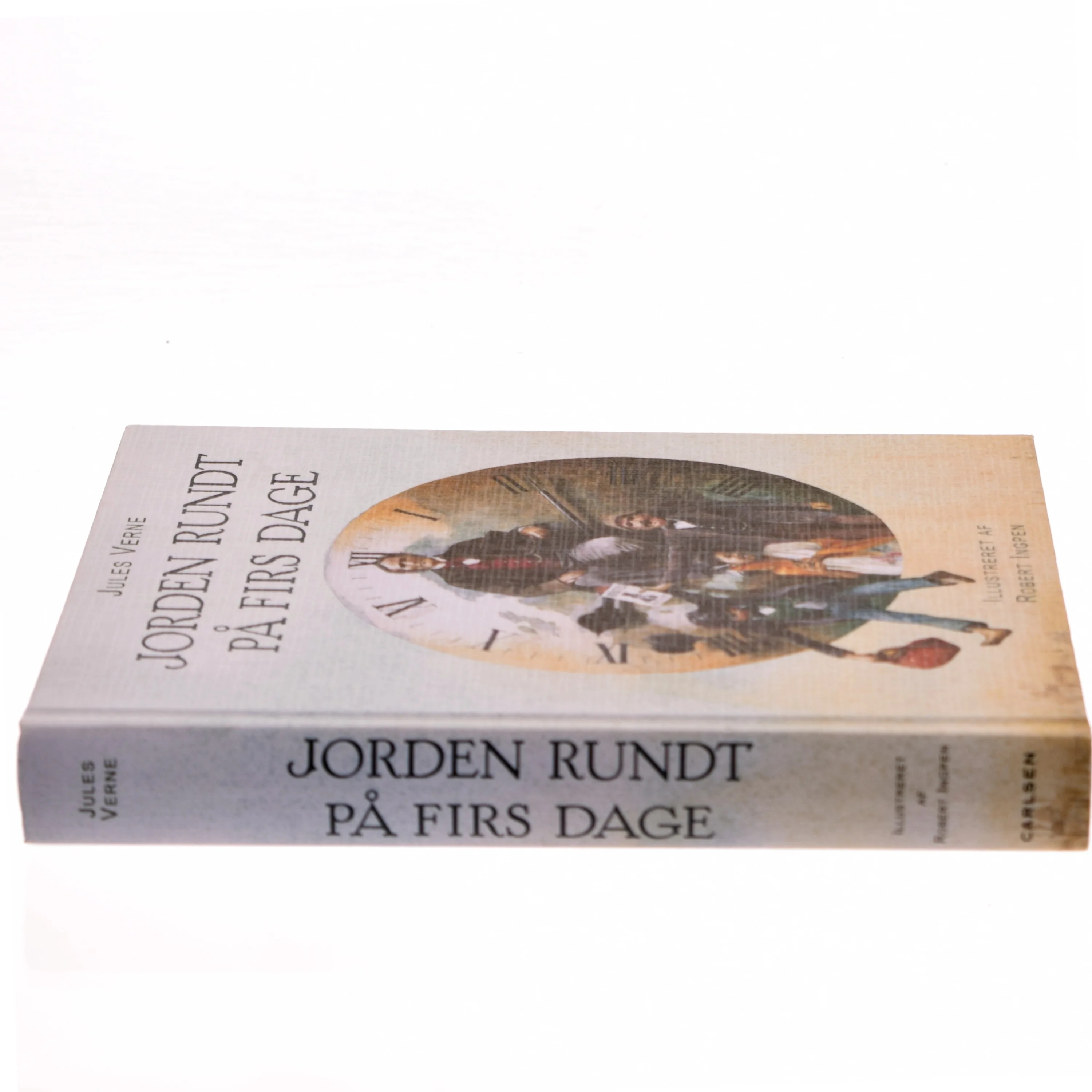 Jorden rundt på firs dage af Jules Verne (Bog)