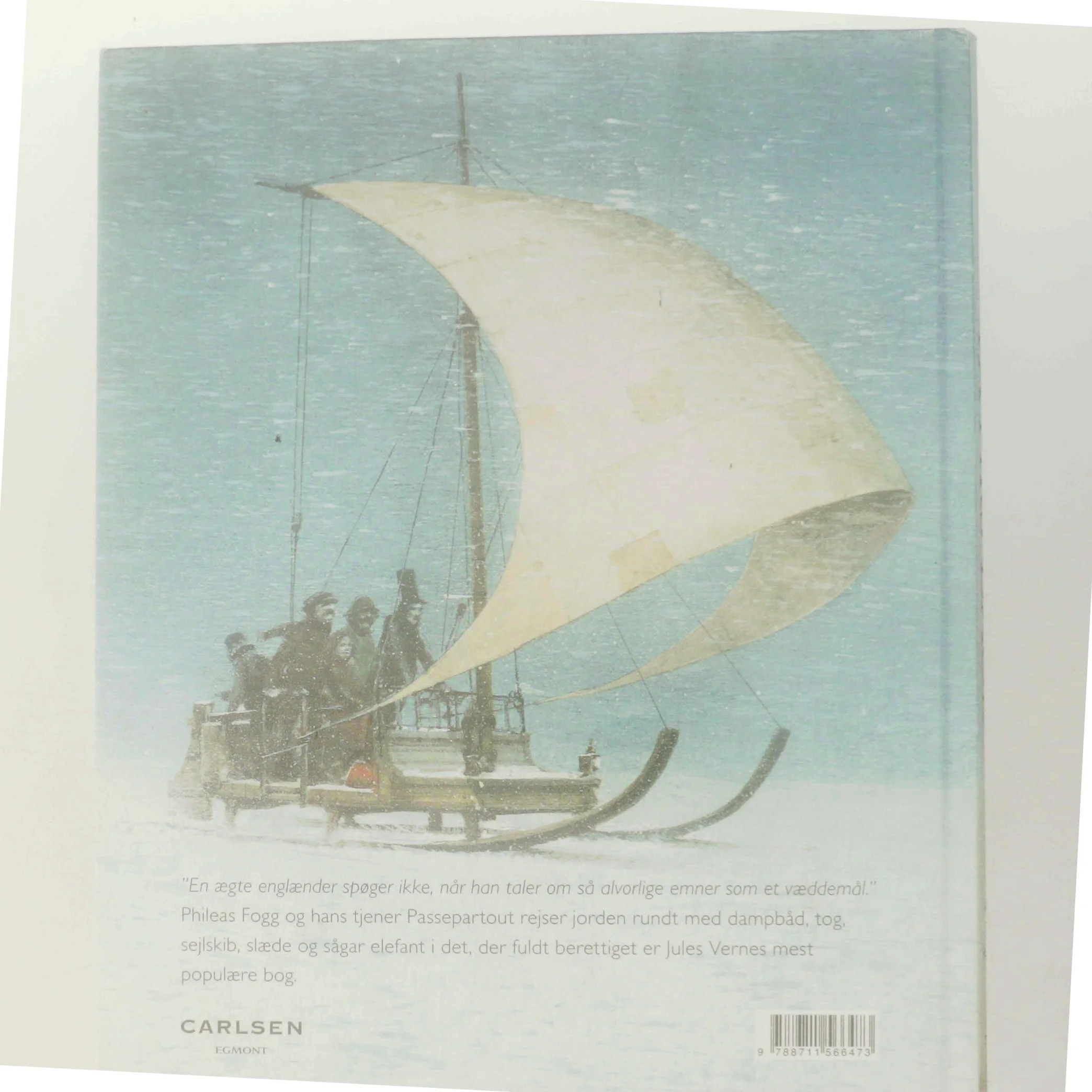 Jorden rundt på firs dage af Jules Verne (Bog)