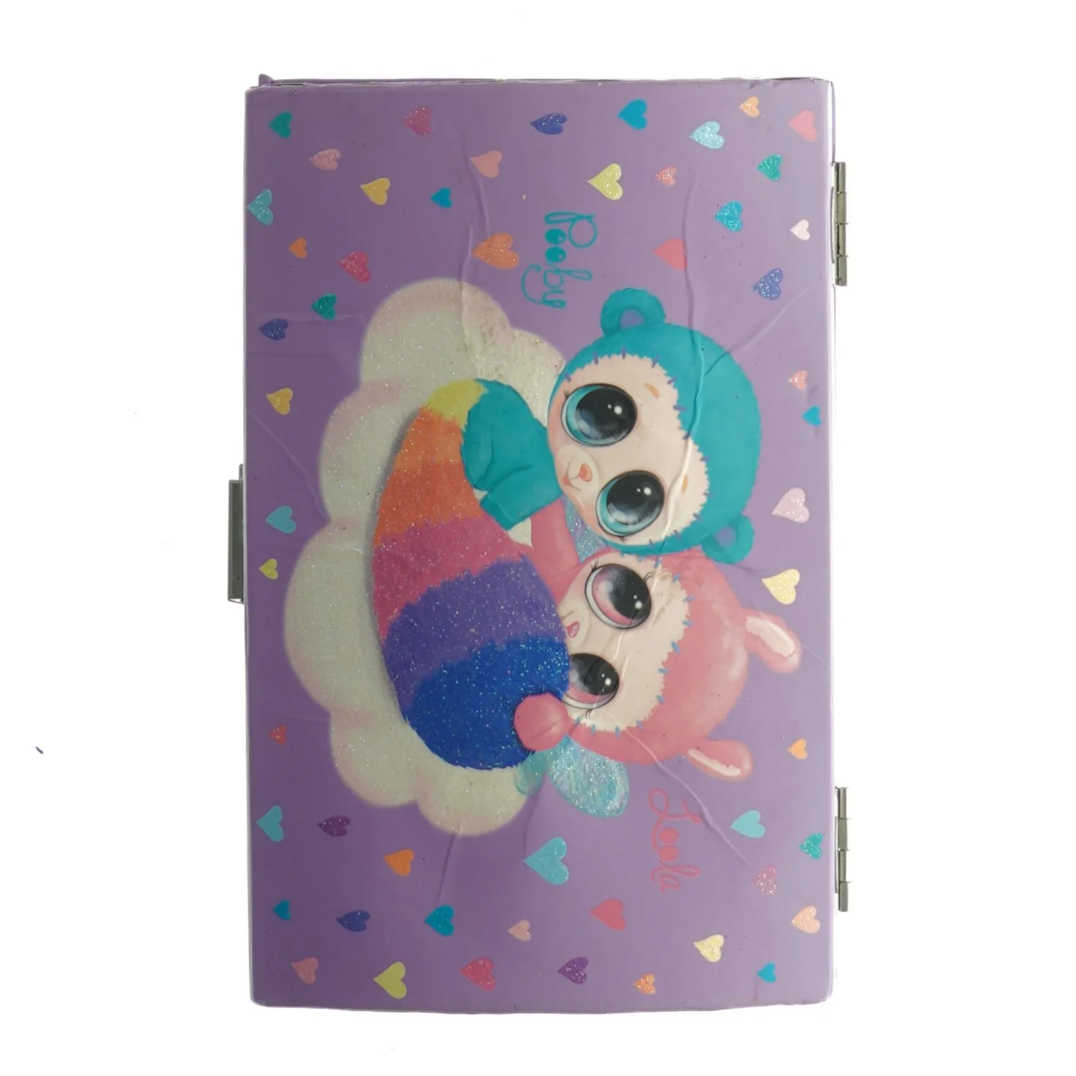 Smykkeskrin med dyr og hjerter