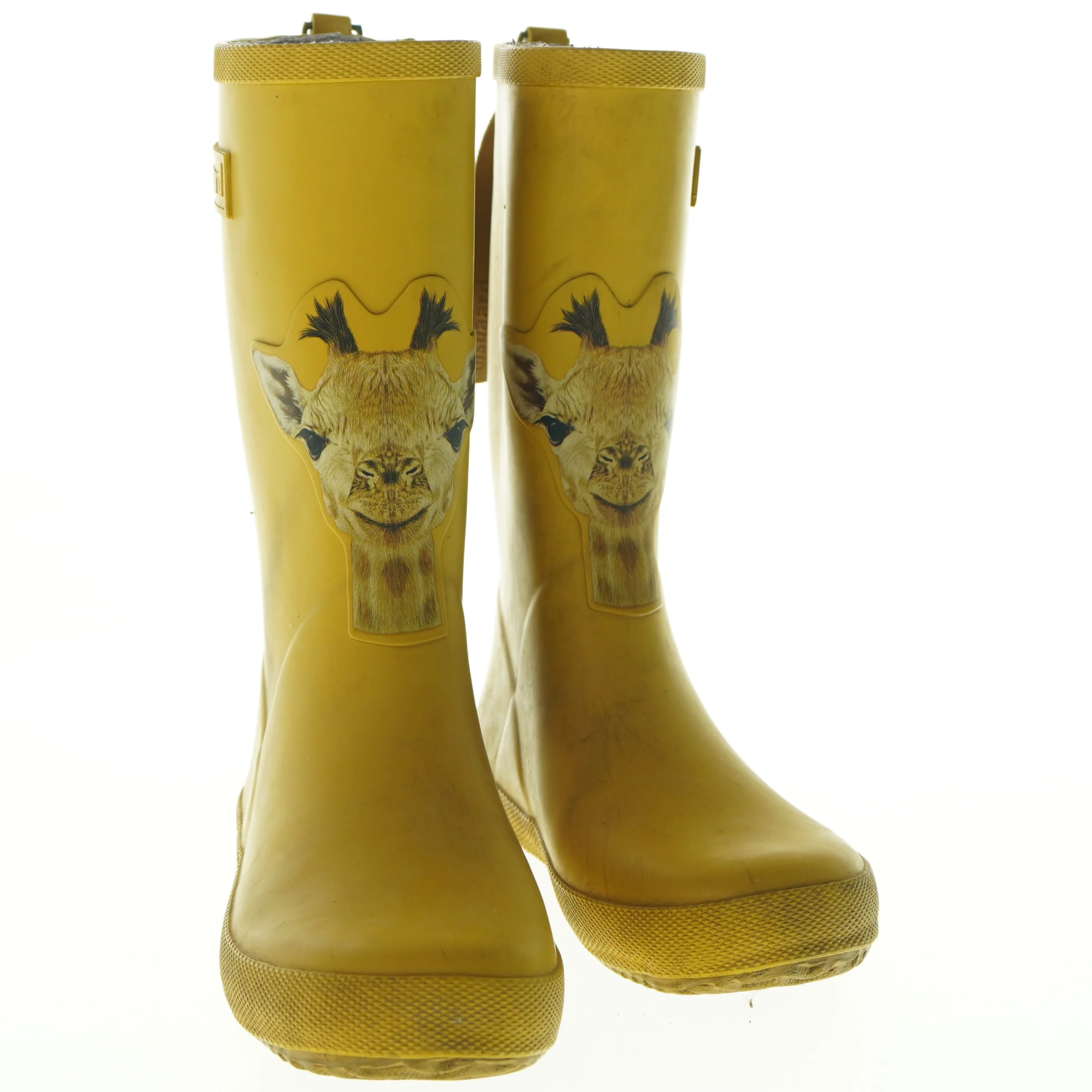 Gule gummistøvler fra Bisgaard (str. 33)