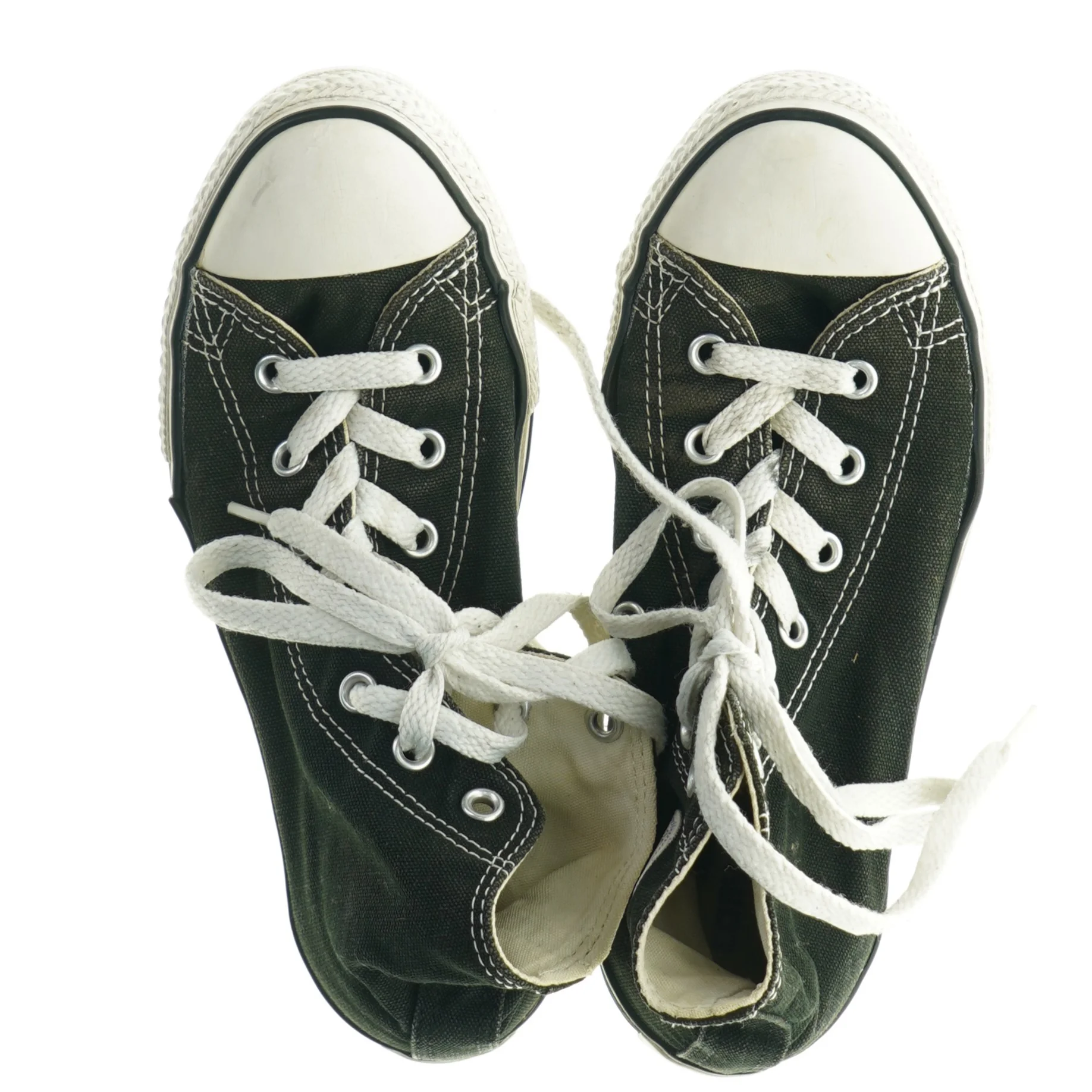 Høje sorte sneakers fra Converse (str. Femogtredve)