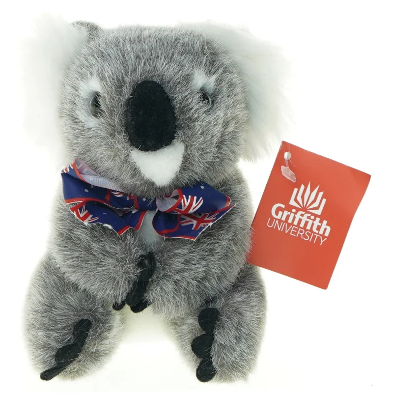 Koala bamse med sløjfe (str. 15 x 11 x 12 cm)
