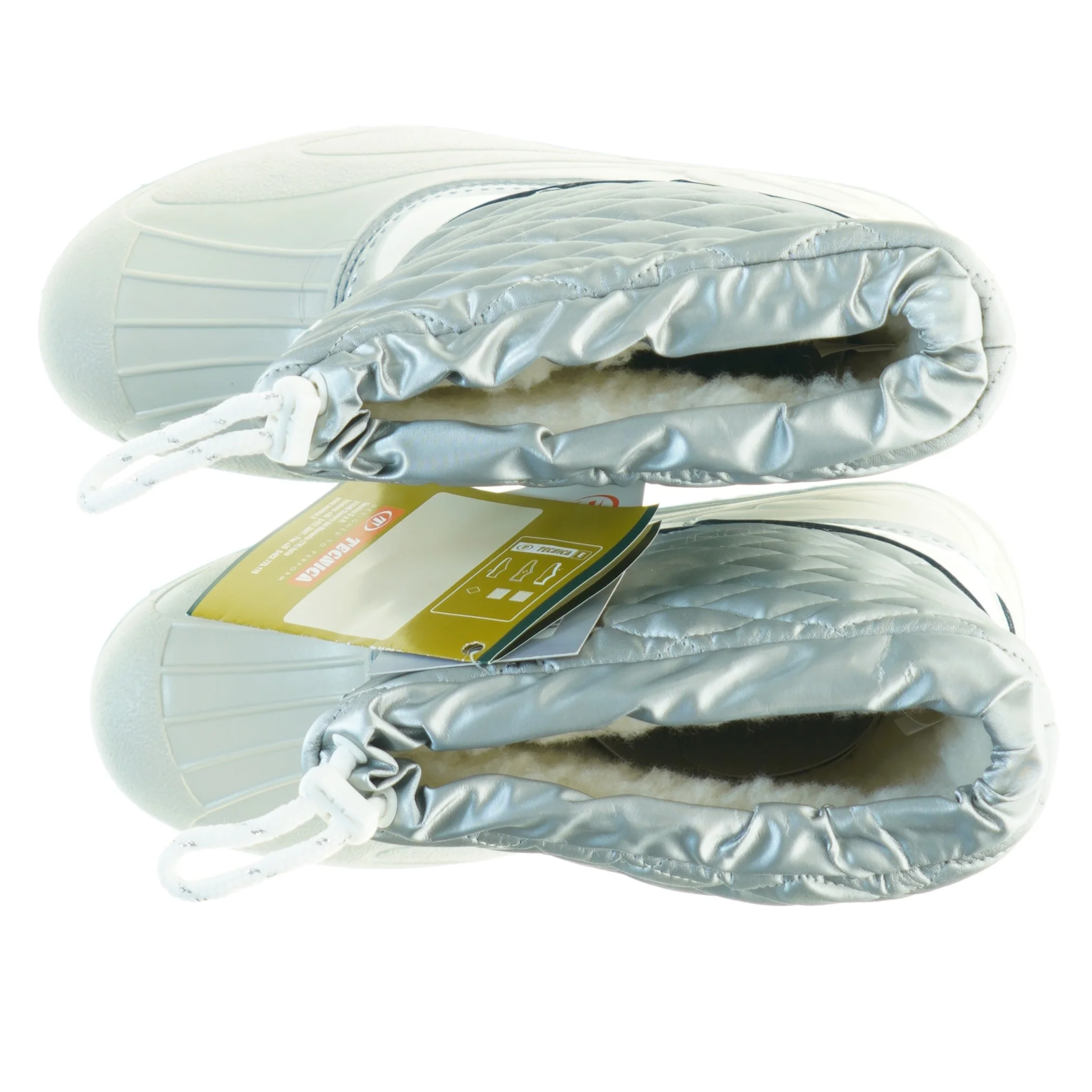 Sølv Moon Boots fra Tecnica (str. 35)