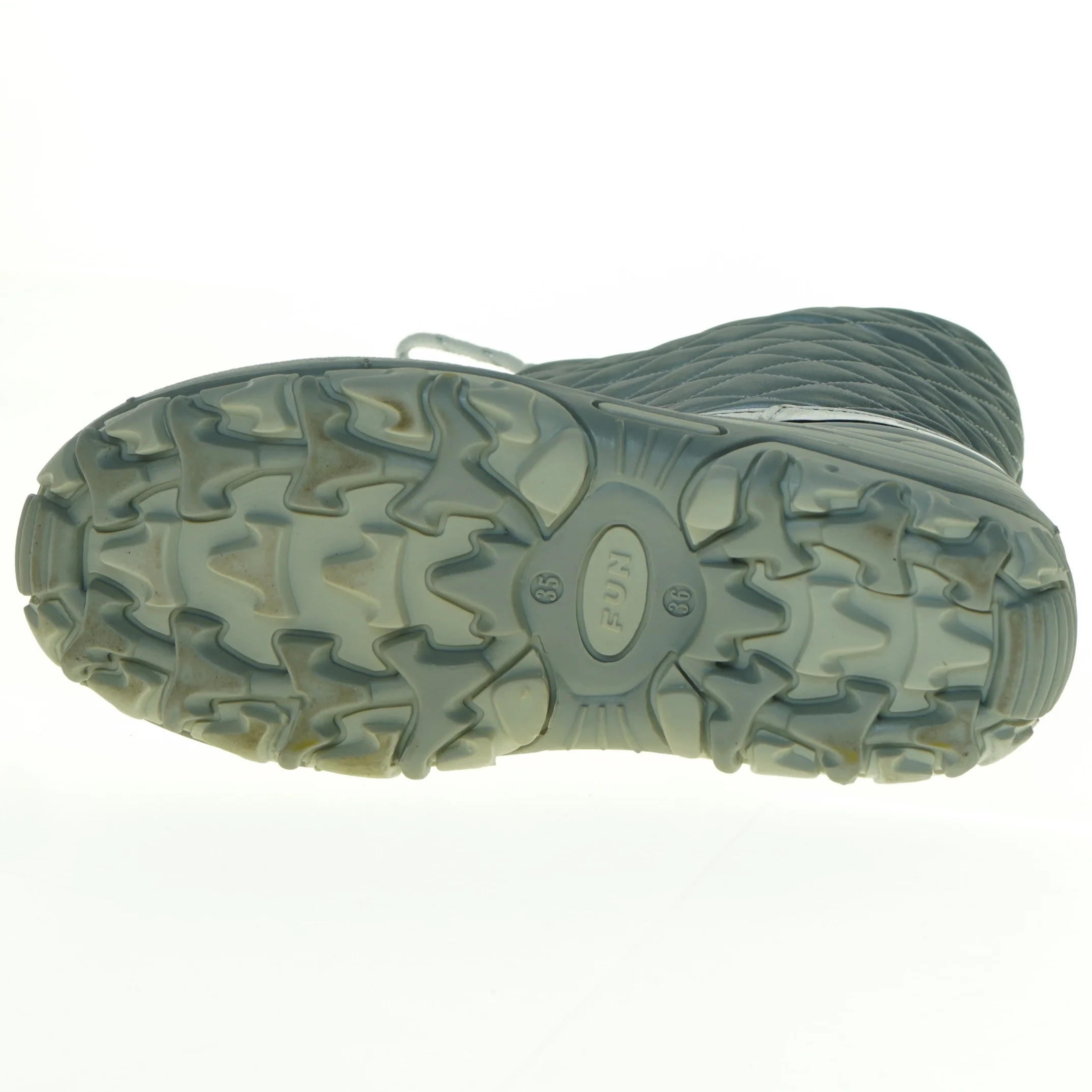 Sølv Moon Boots fra Tecnica (str. 35)