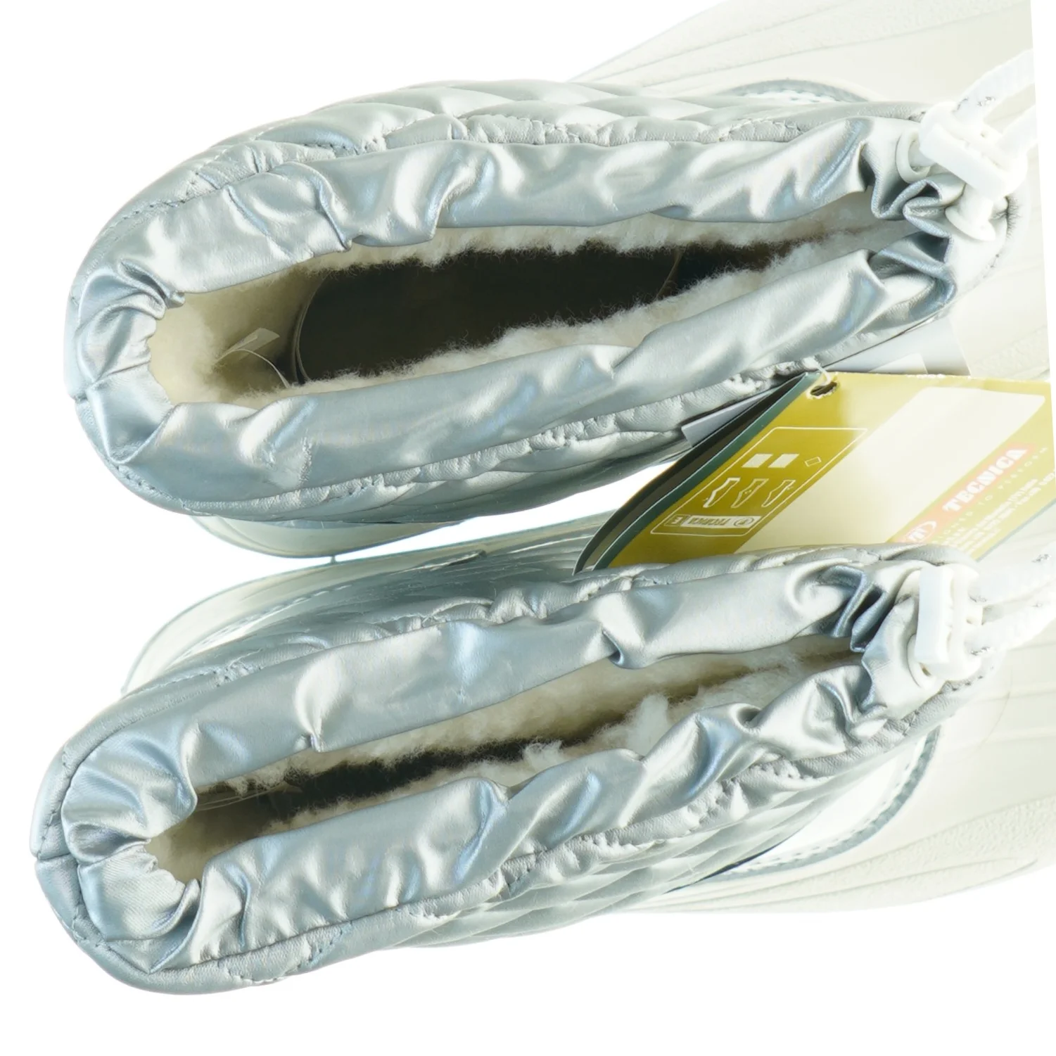 Sølv Moon Boots fra Tecnica (str. 35)