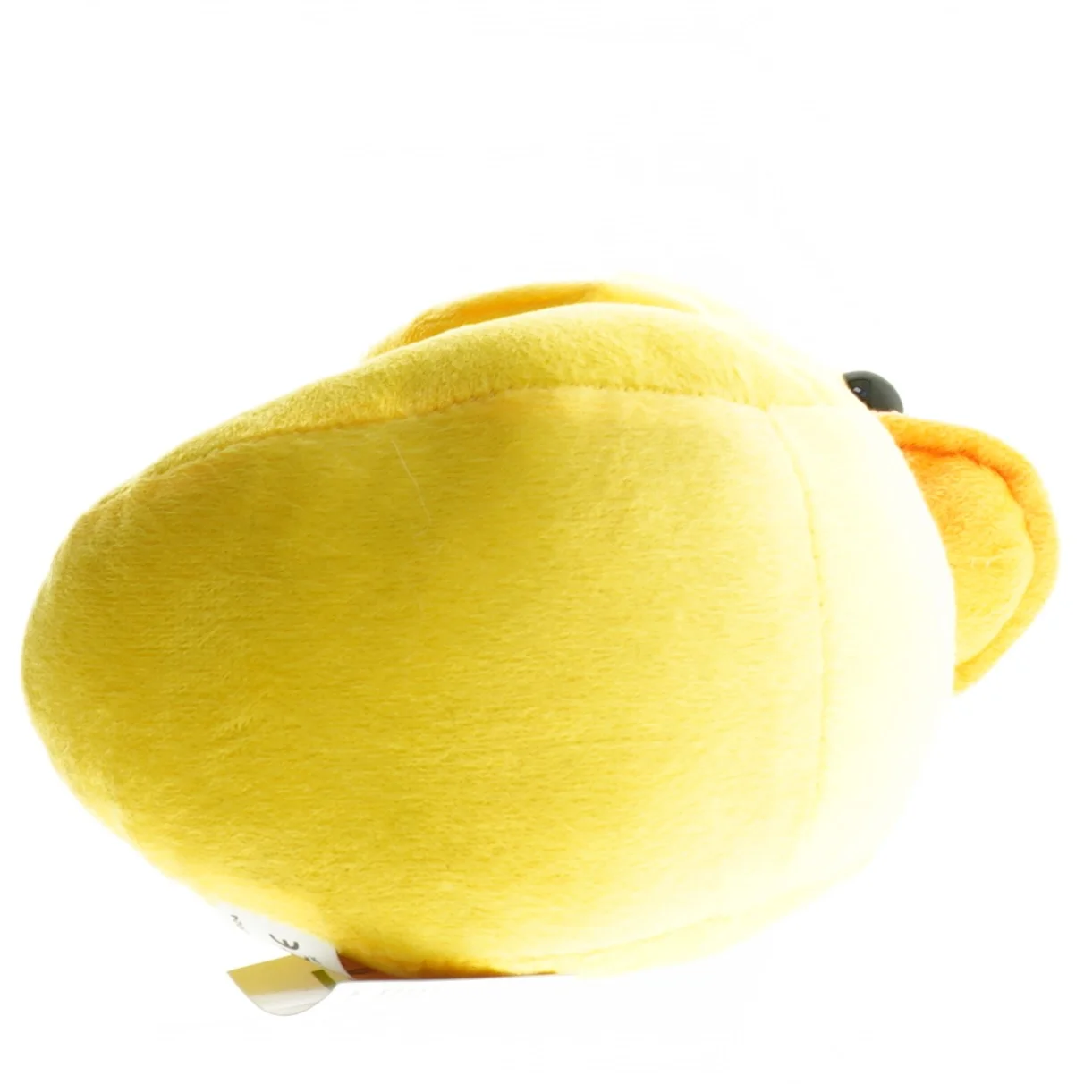 Gul plysdyr and fra Leico (str. 18 cm)