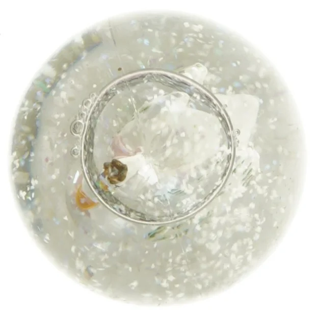 Snekugle med svane fra Bye By T (str. 9 cm)