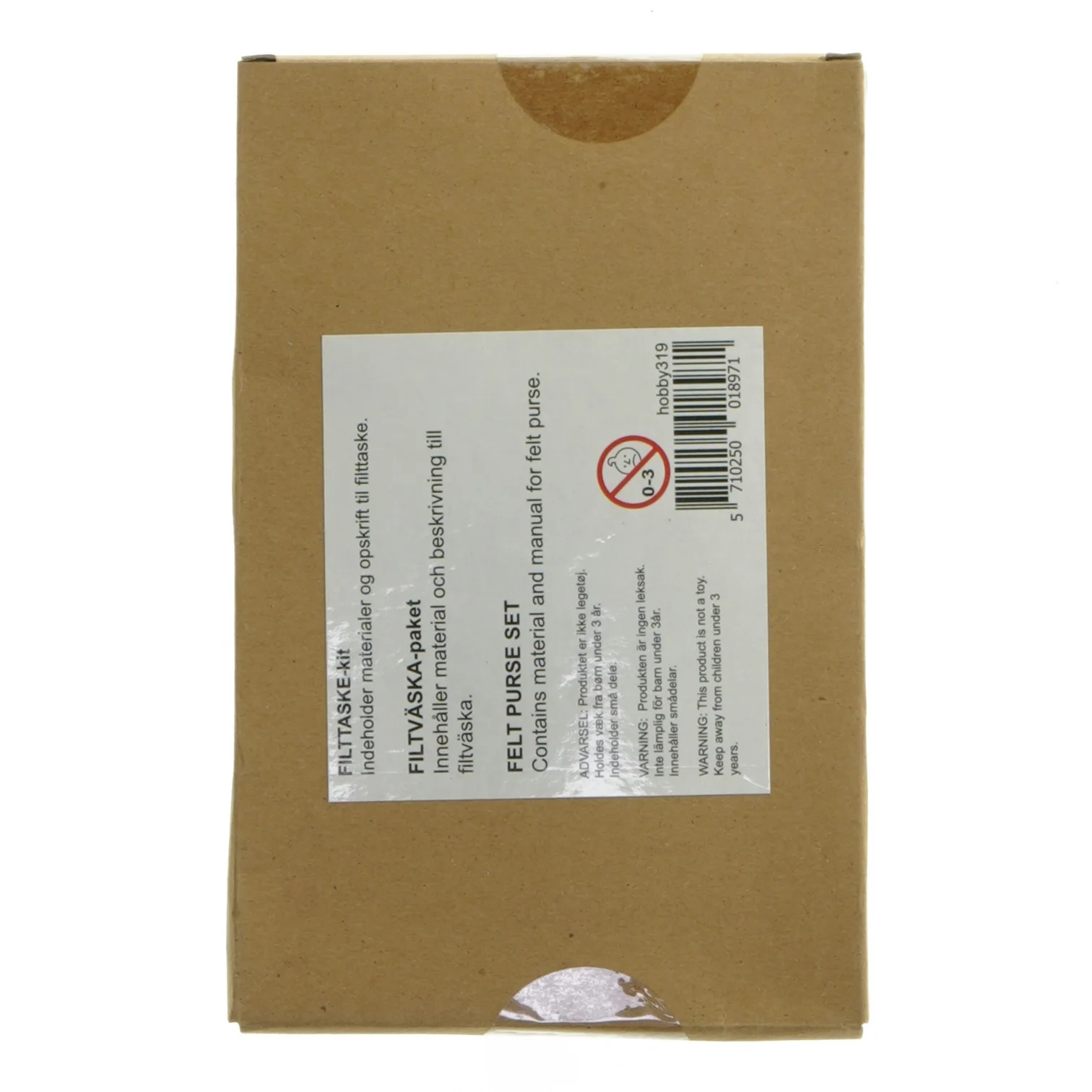 Filt taske kit (str. 19x12 cm)