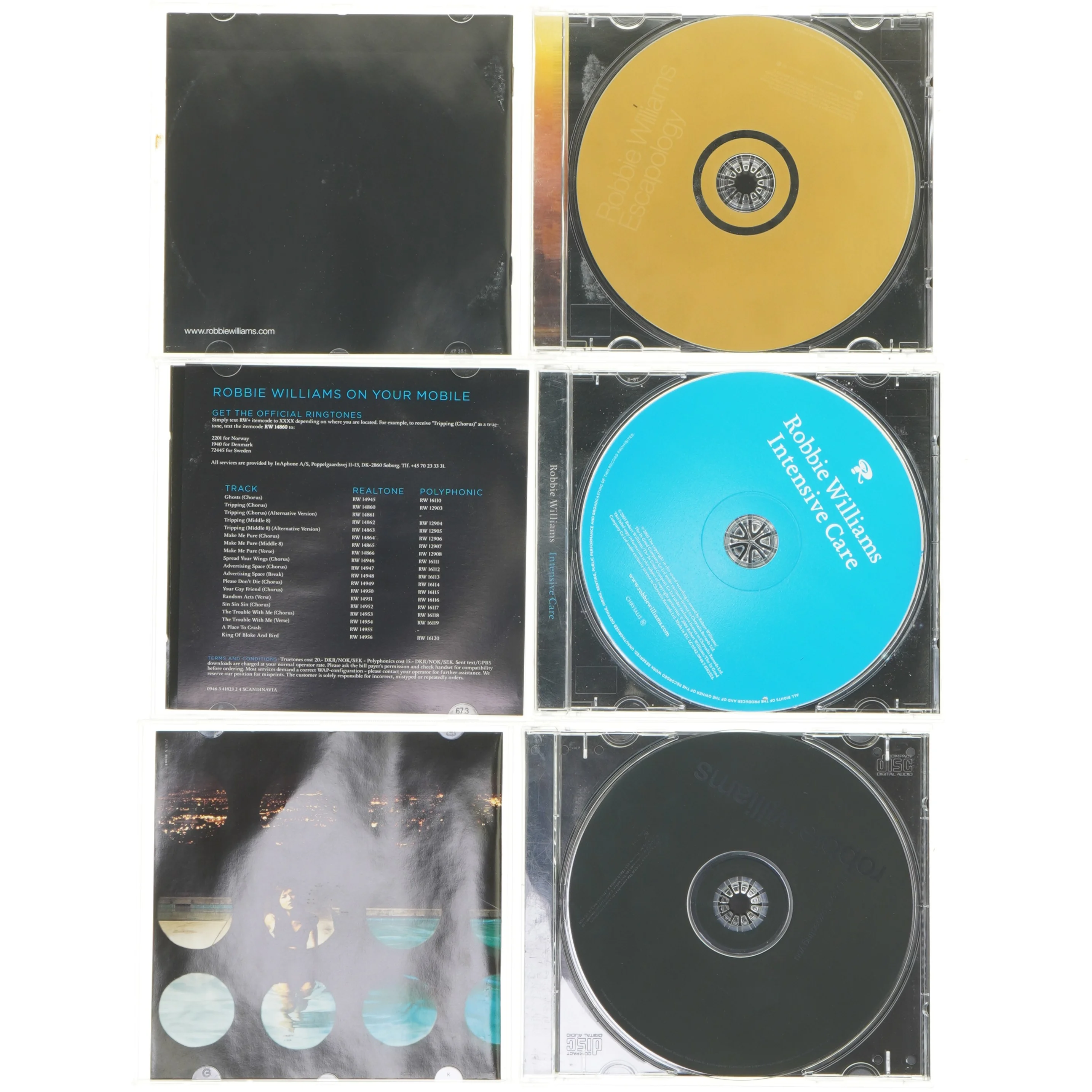 Robbie Williams CD'er