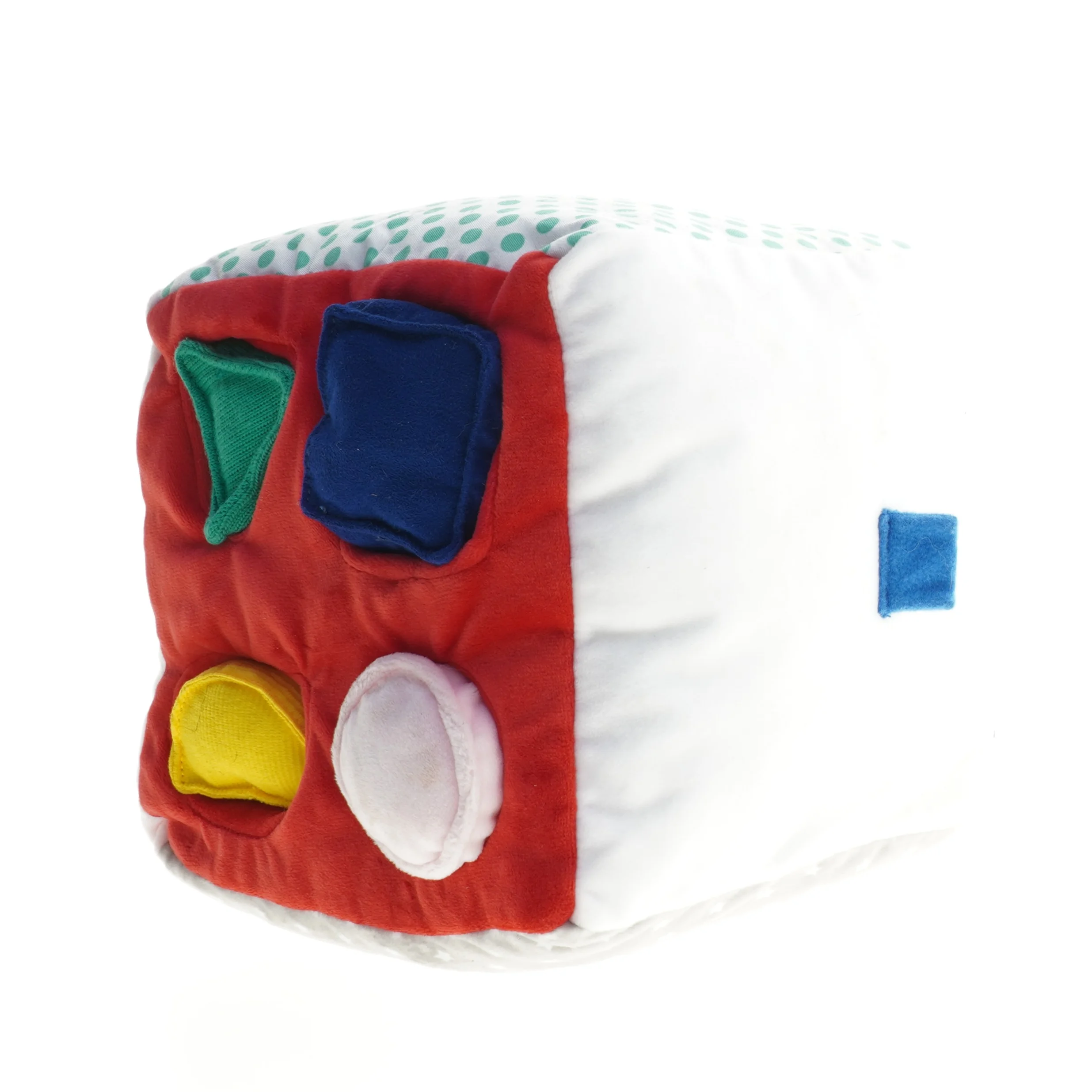 Blød aktivitets terning til børn (str. 22x22 cm)