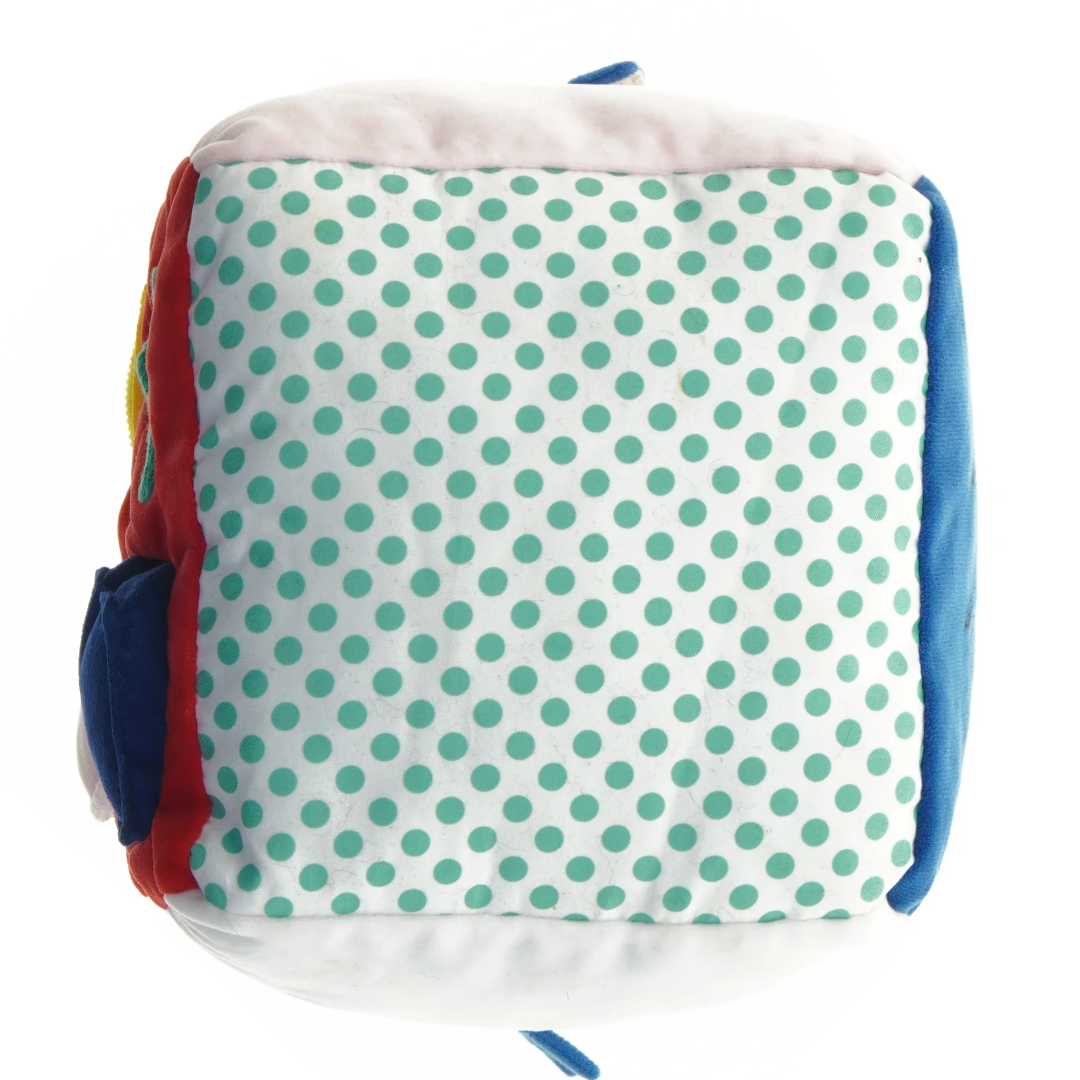 Blød aktivitets terning til børn (str. 22x22 cm)