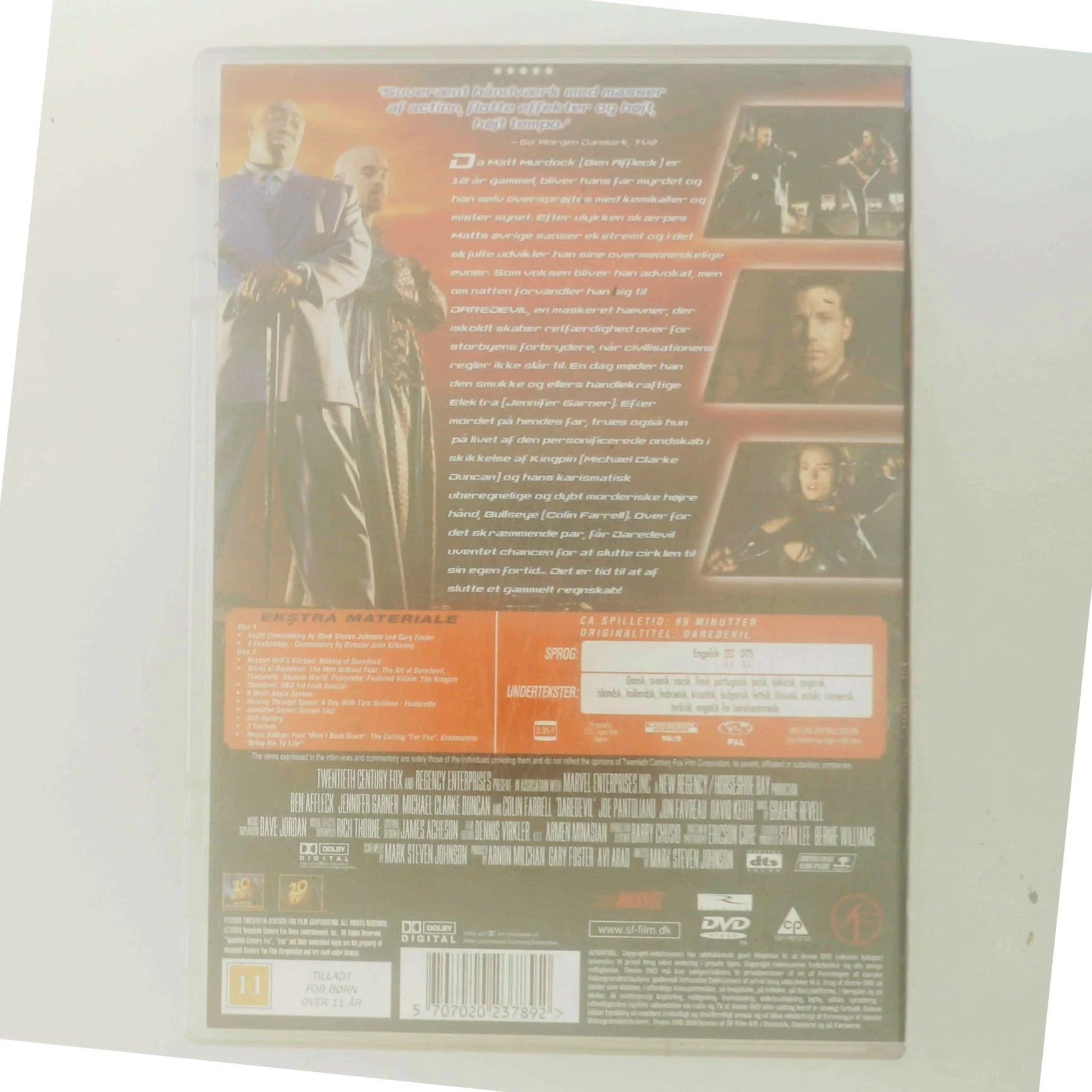 Daredevil med Ben Affleck (DVD)