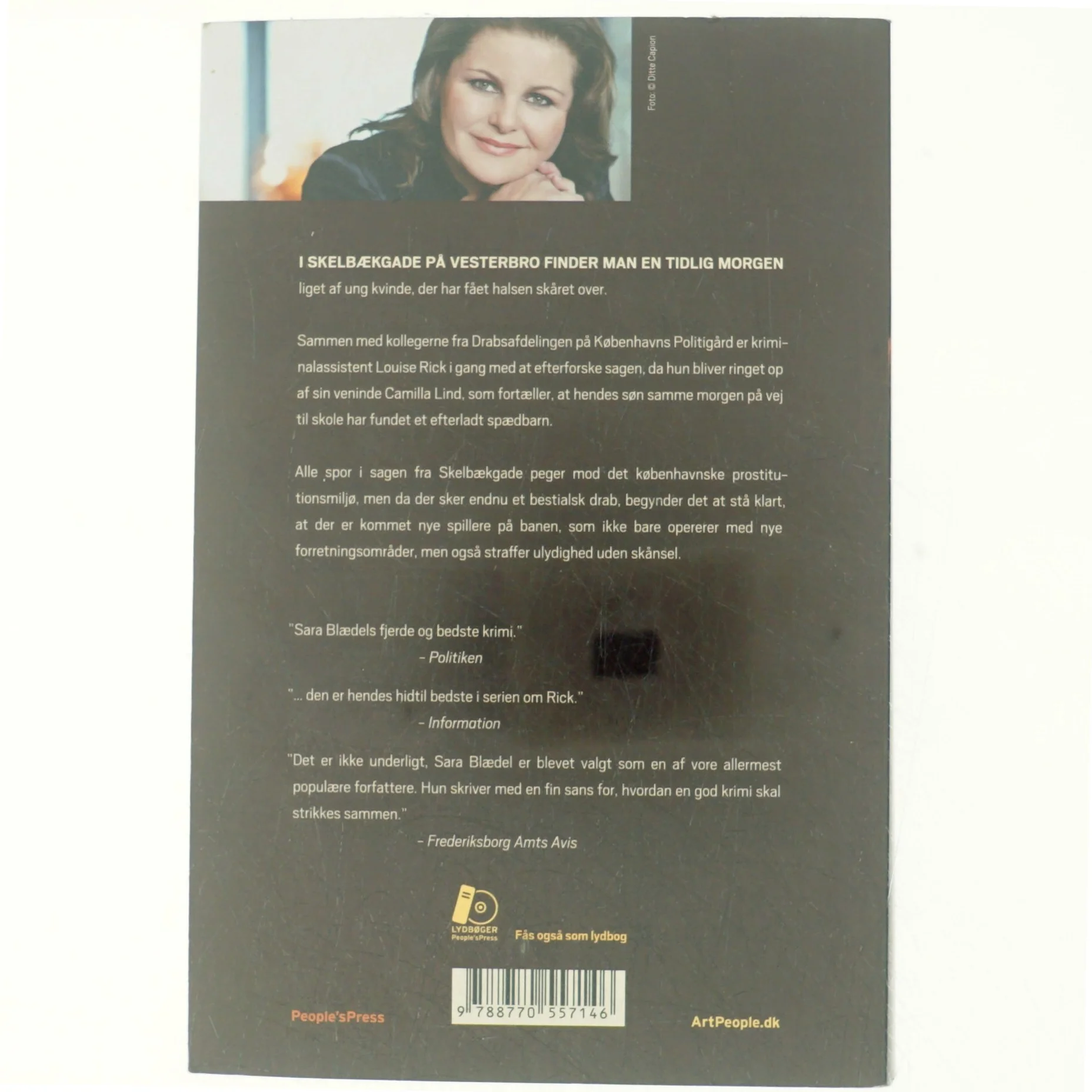 Aldrig mere fri af Sara Blædel (Bog)