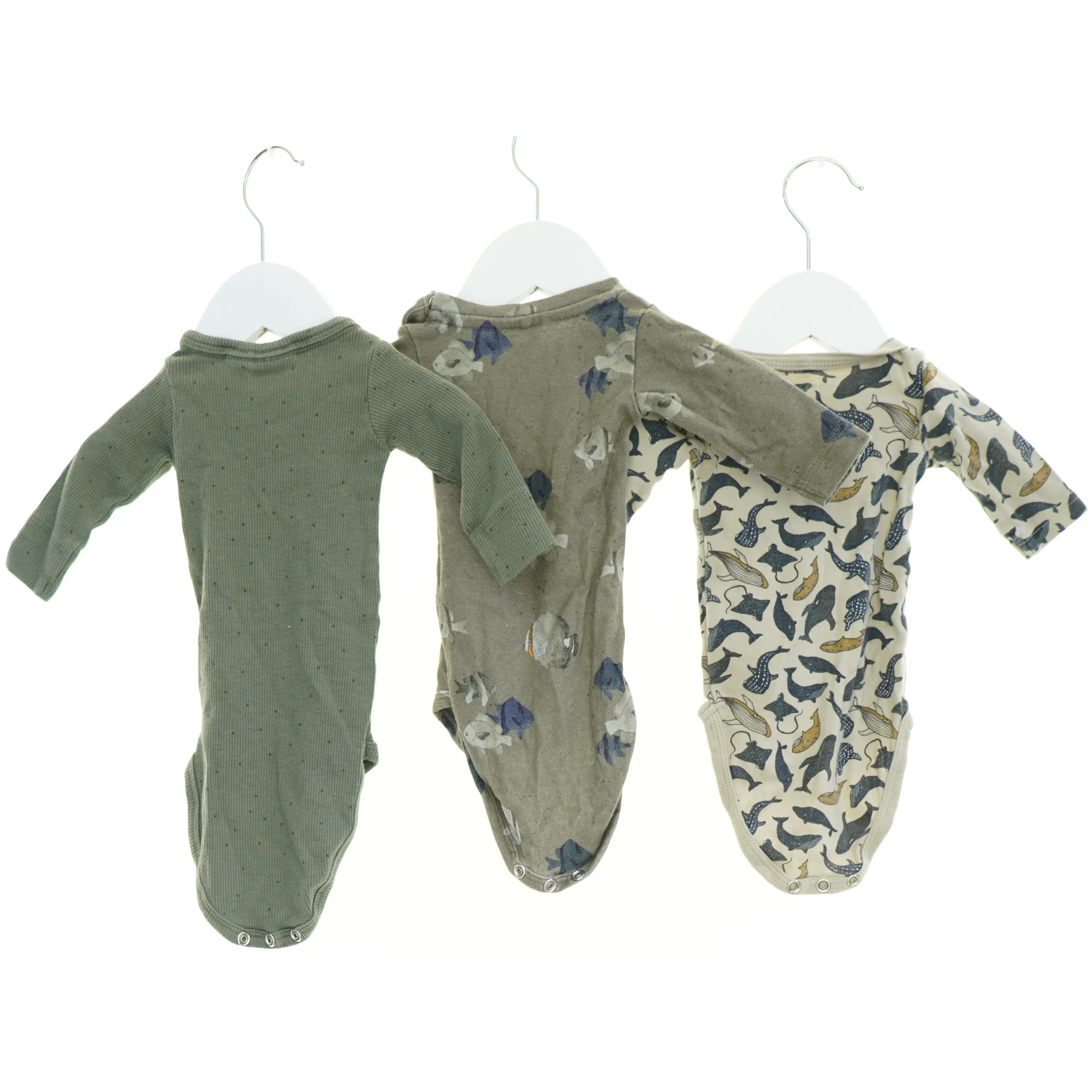 Bodystocking (3 stk.) fra Name It (str. 50 cm)