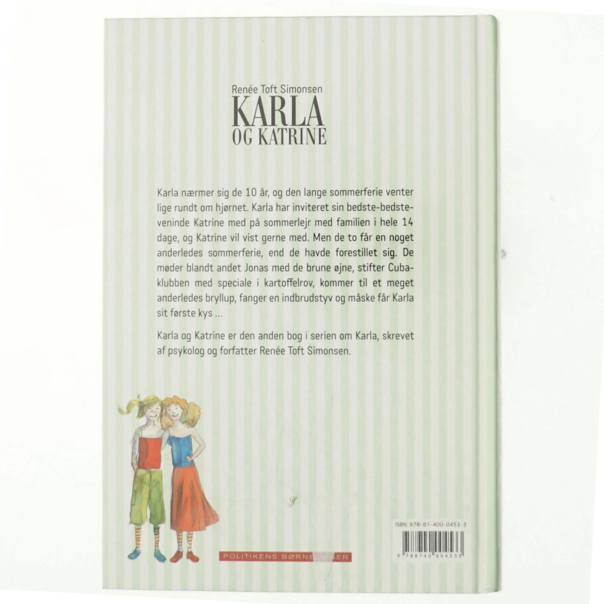 Karla og Katrine af Renée Toft Simonsen (Bog)