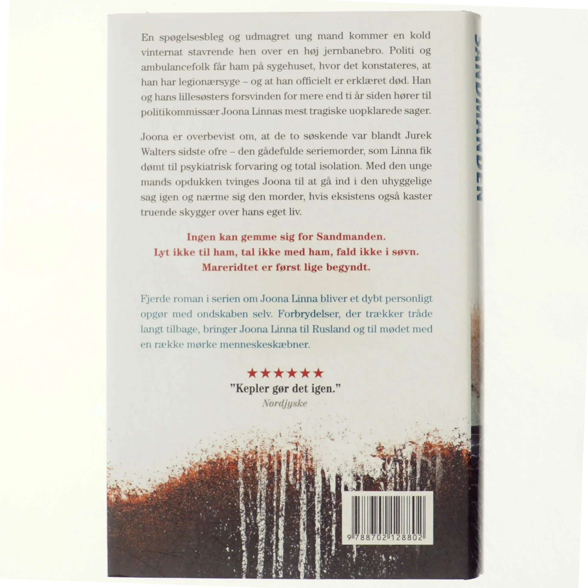 Sandmanden af Lars Kepler (Bog)