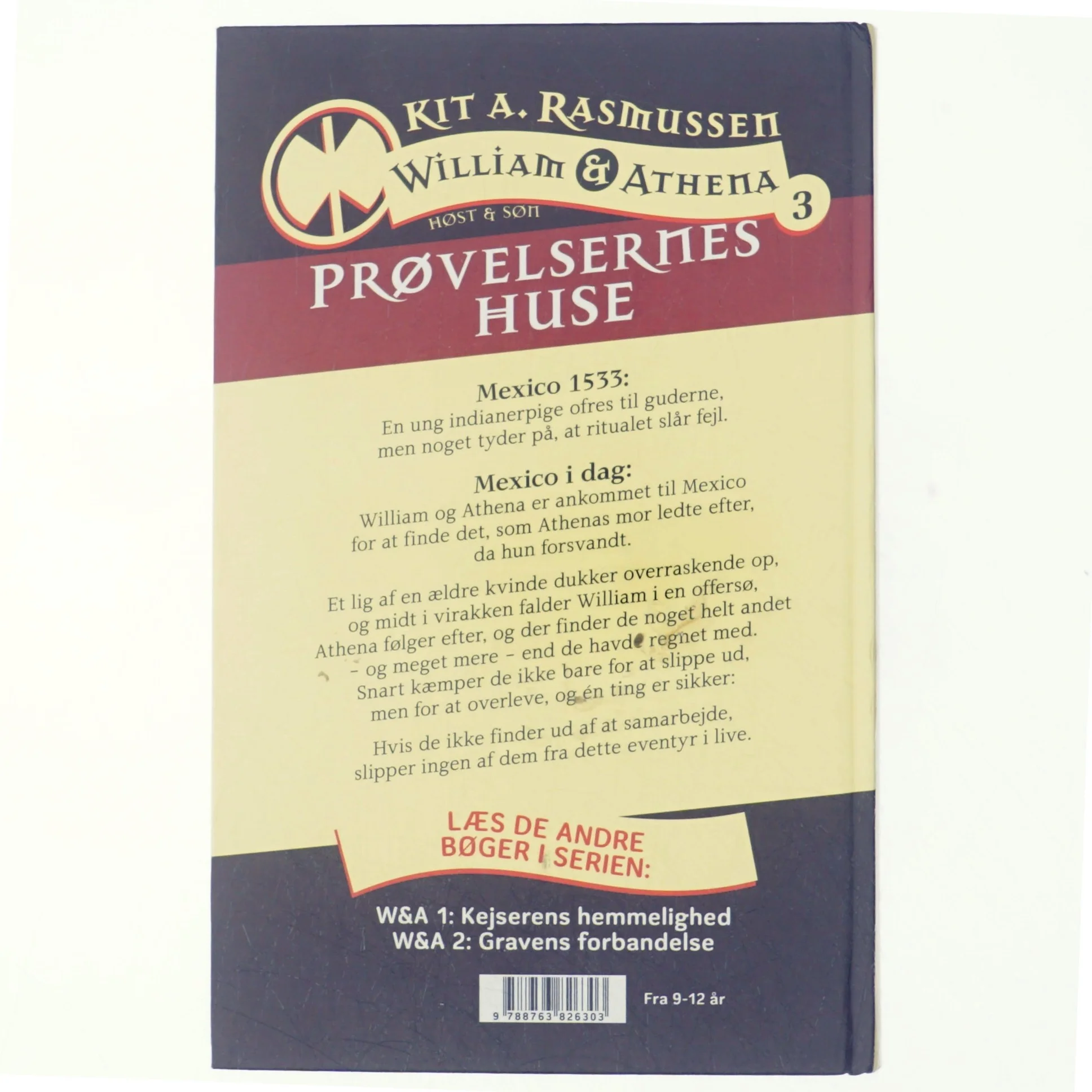 Gravens forbandelse af Kit Rasmussen (Bog)