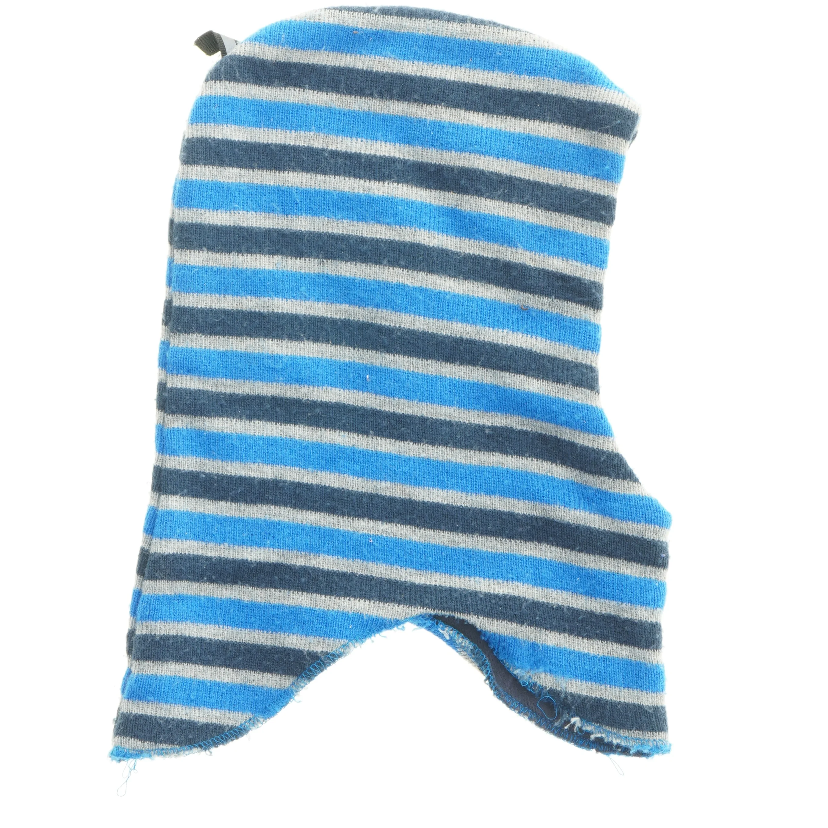 Strikket børne elefanthue (str. Ø 23 cm)