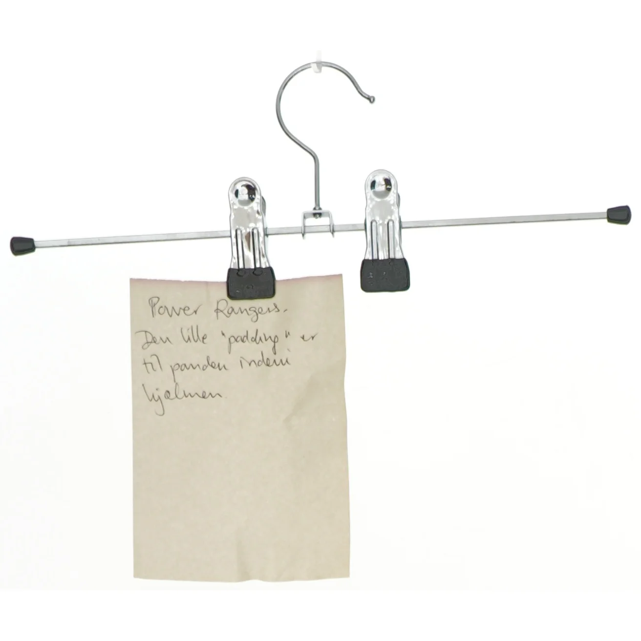 Power Rangers kostume med hjelm og handsker fra Power Rangers (str. 128)