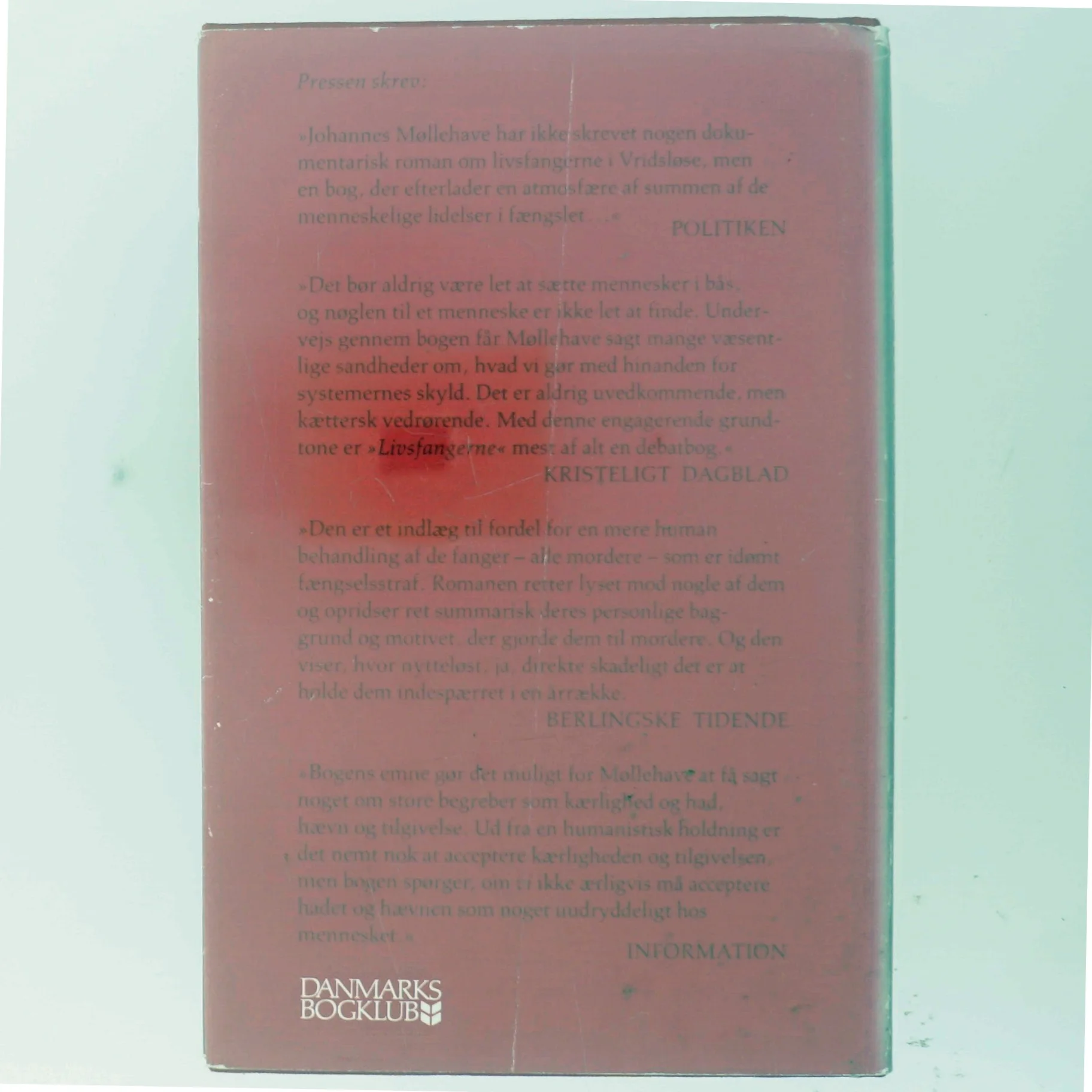 Livsfangerne af Johannes Møllehave fra Danmarks Bogklub