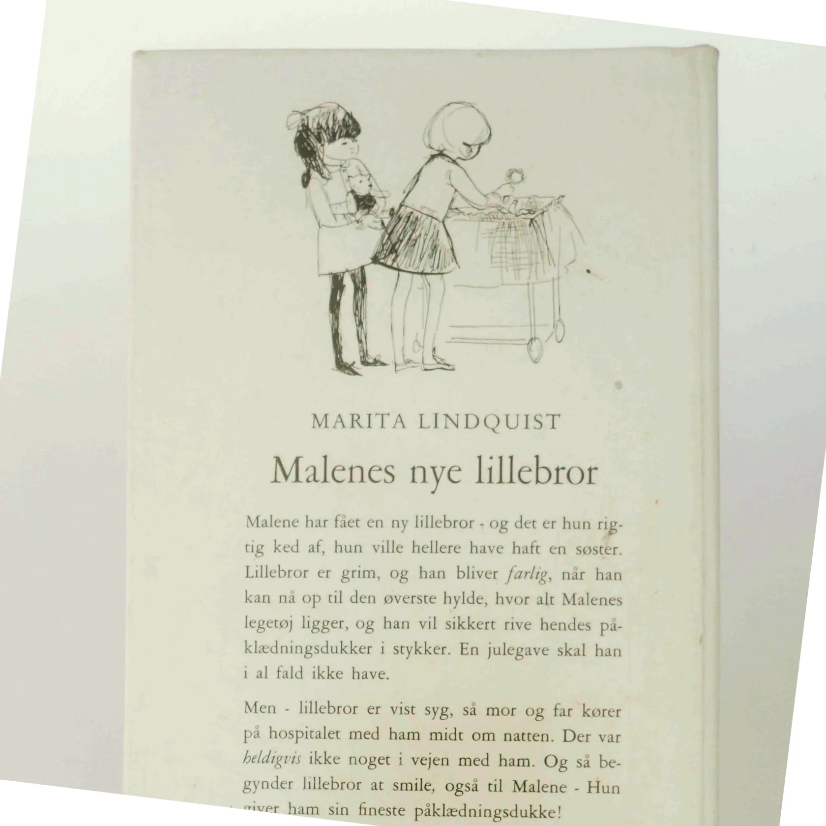 Malenes nye lillebror af Marita Lindquist (Bog)