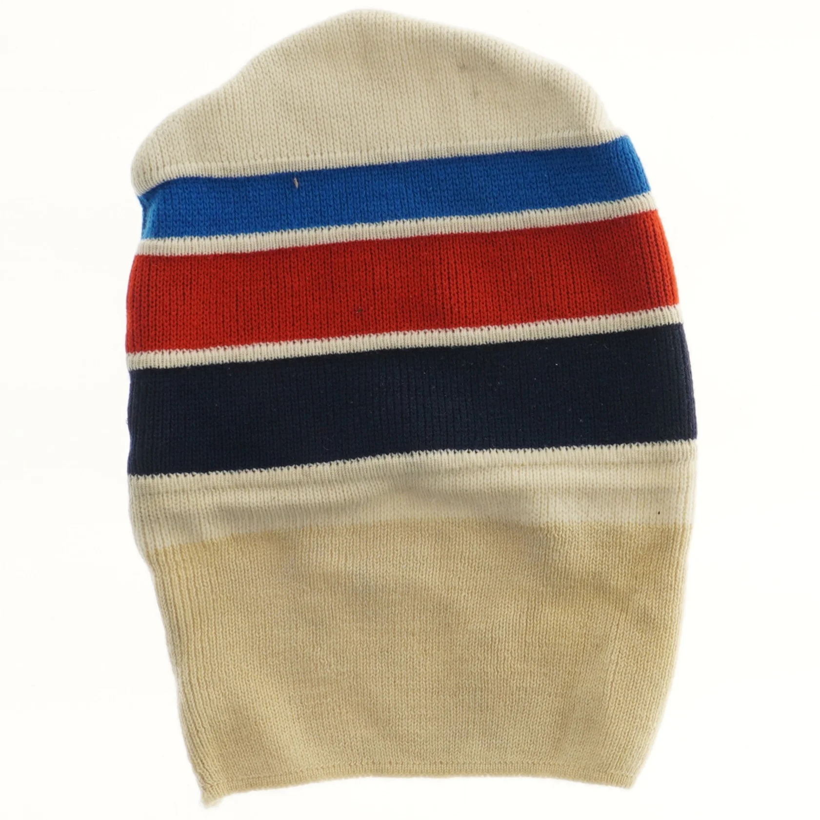 Strikhue med striber (str. 25x34 cm)