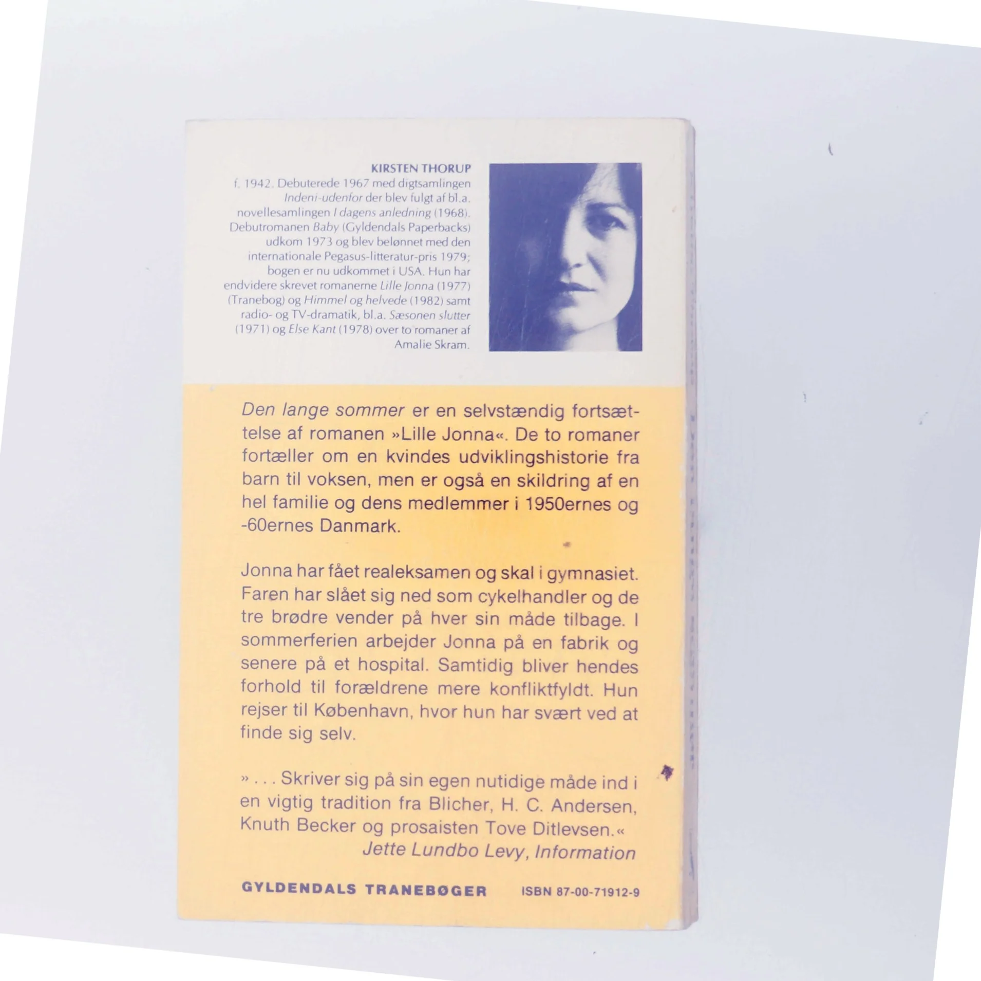 Den lange sommer af Kirsten Thorup (Bog)