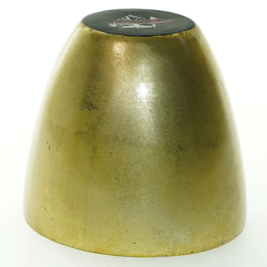 Messing krukke med logo (str. 9x10 cm)