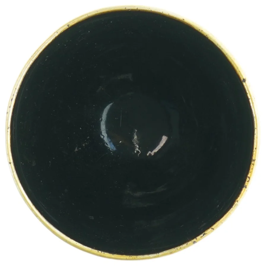 Messing krukke med logo (str. 9x10 cm)