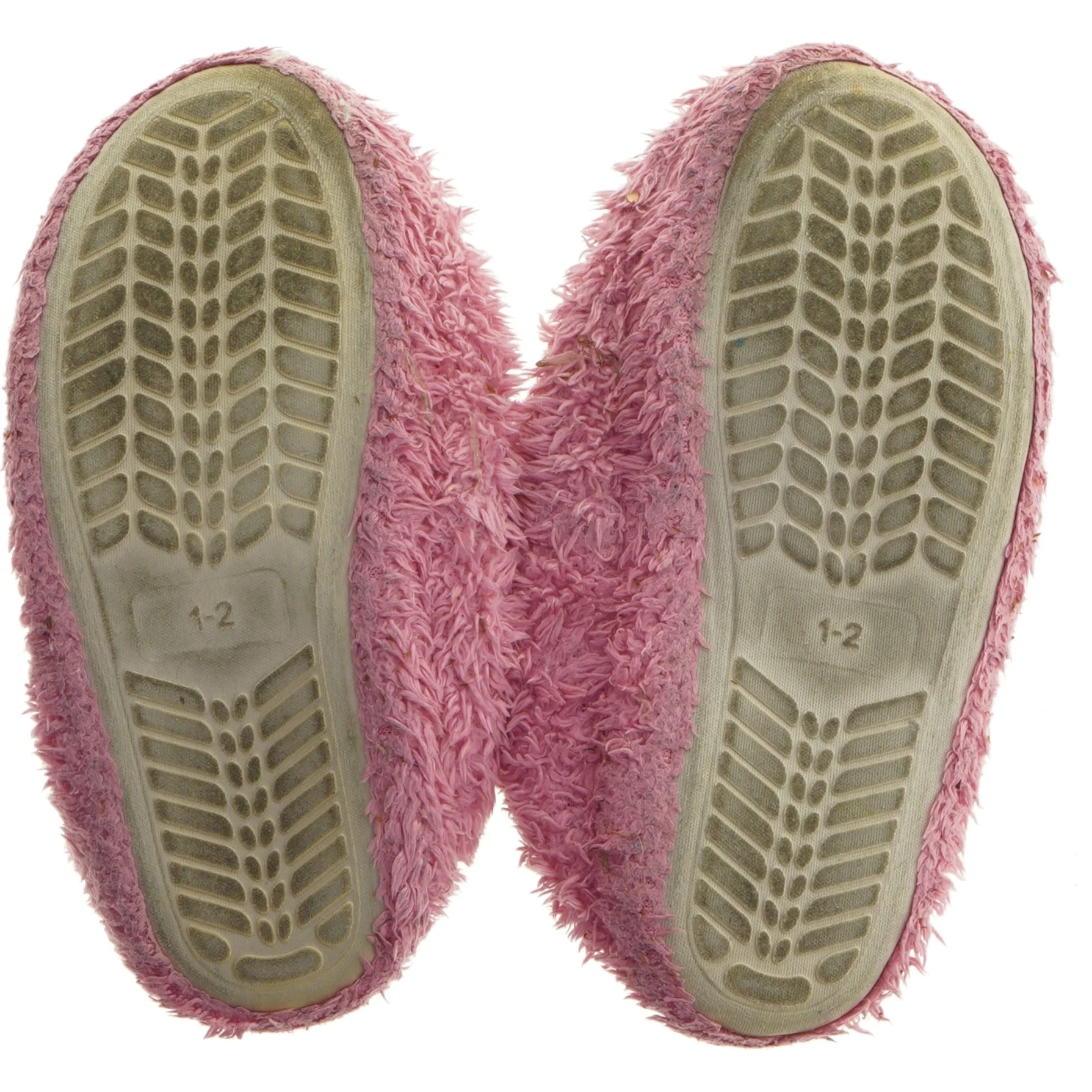 Pink tøfler i str. 1-2 (str. Længde, 24 cm)