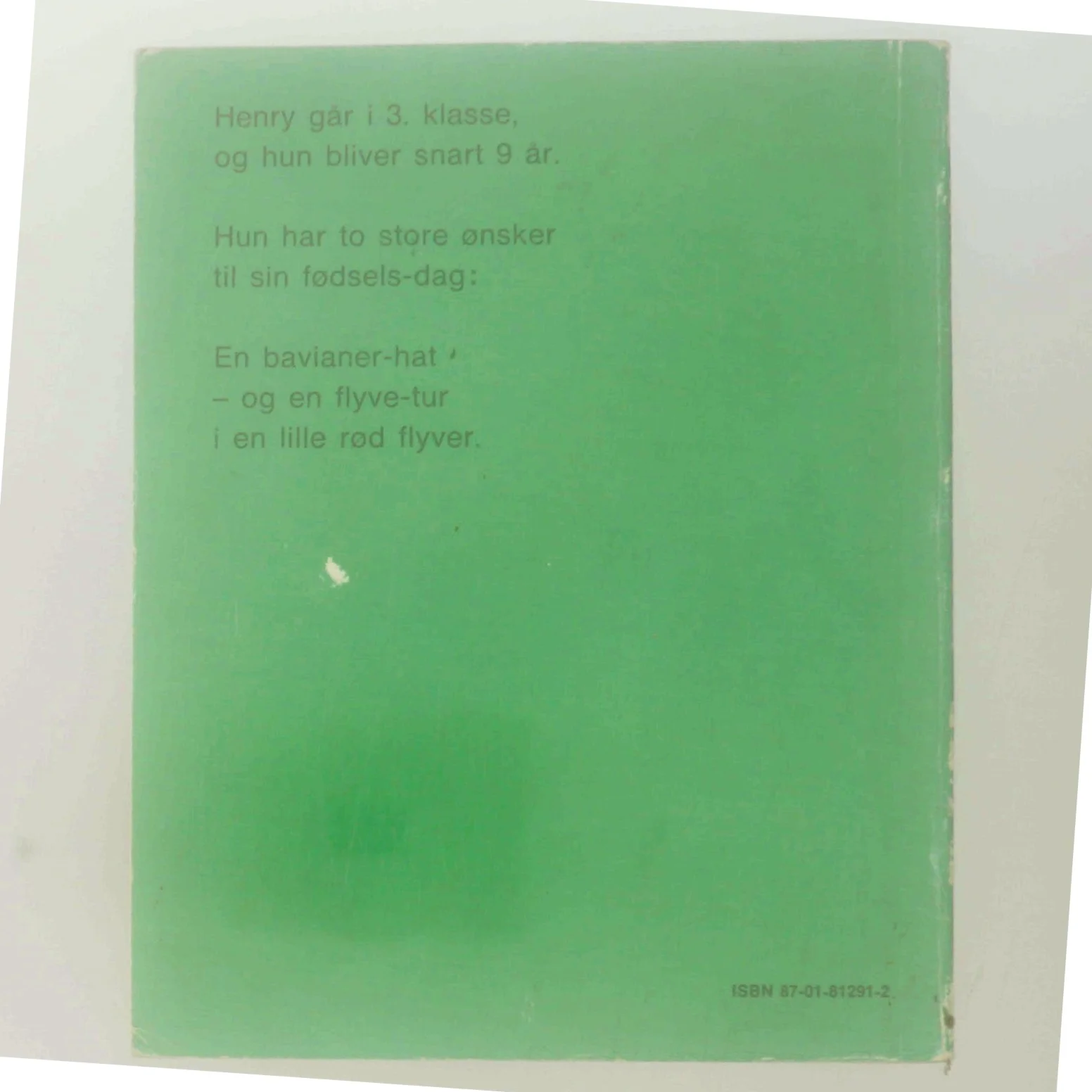 Henrys fødselsdag af Kirsten Holst (Bog)