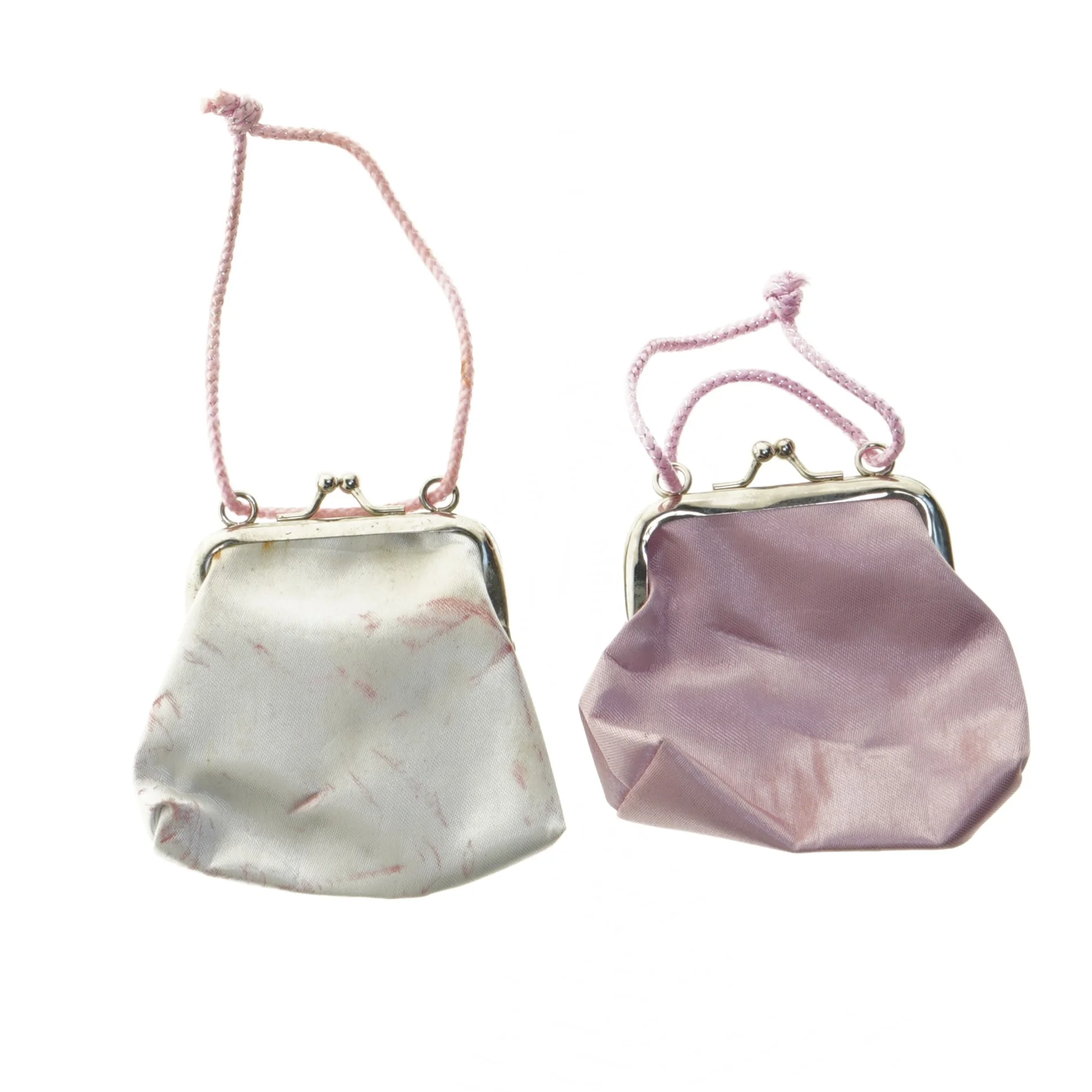 Små børnepunge med glimmerdekoration (str. 10x10 cm)