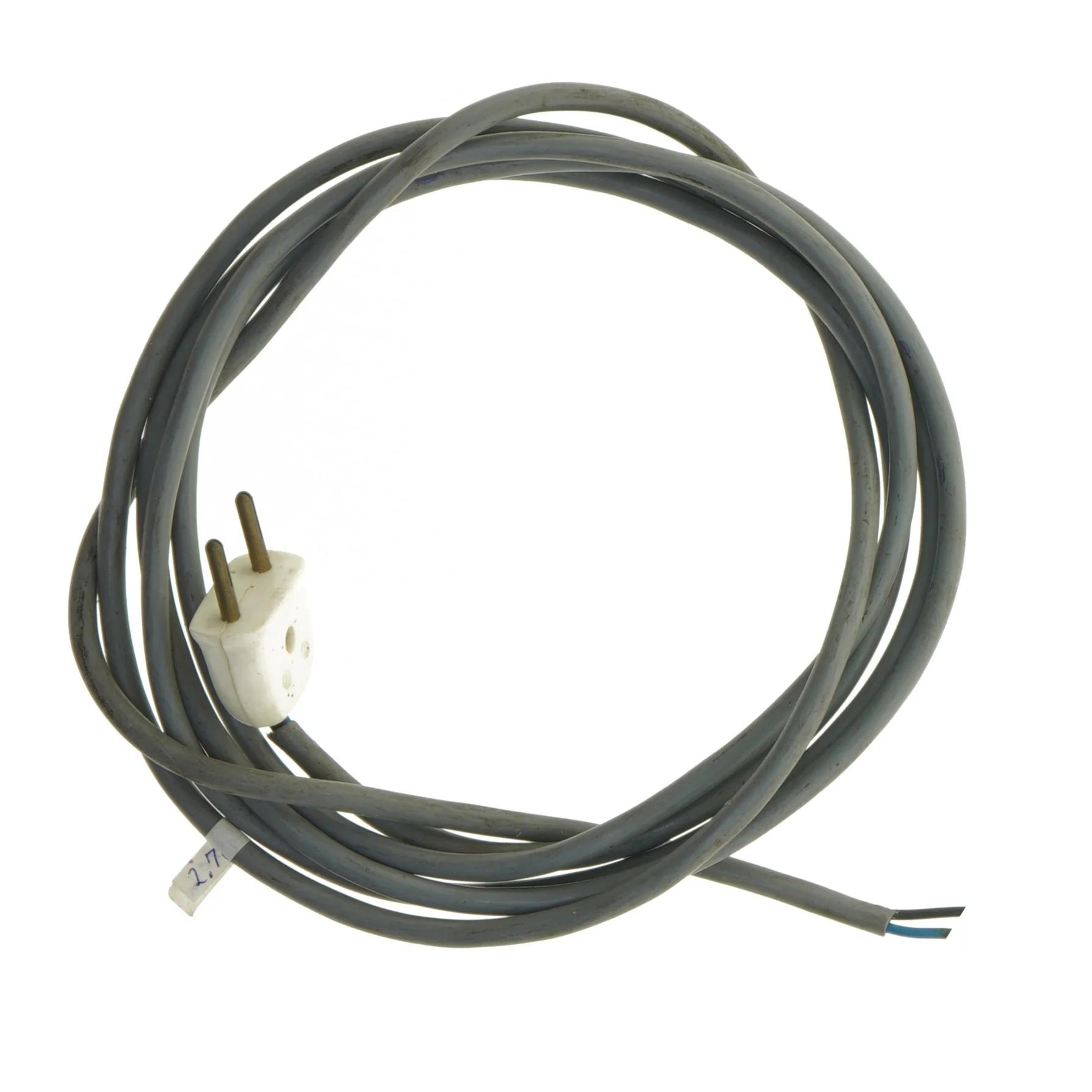 Strømkabel med stik (str. 270 cm)