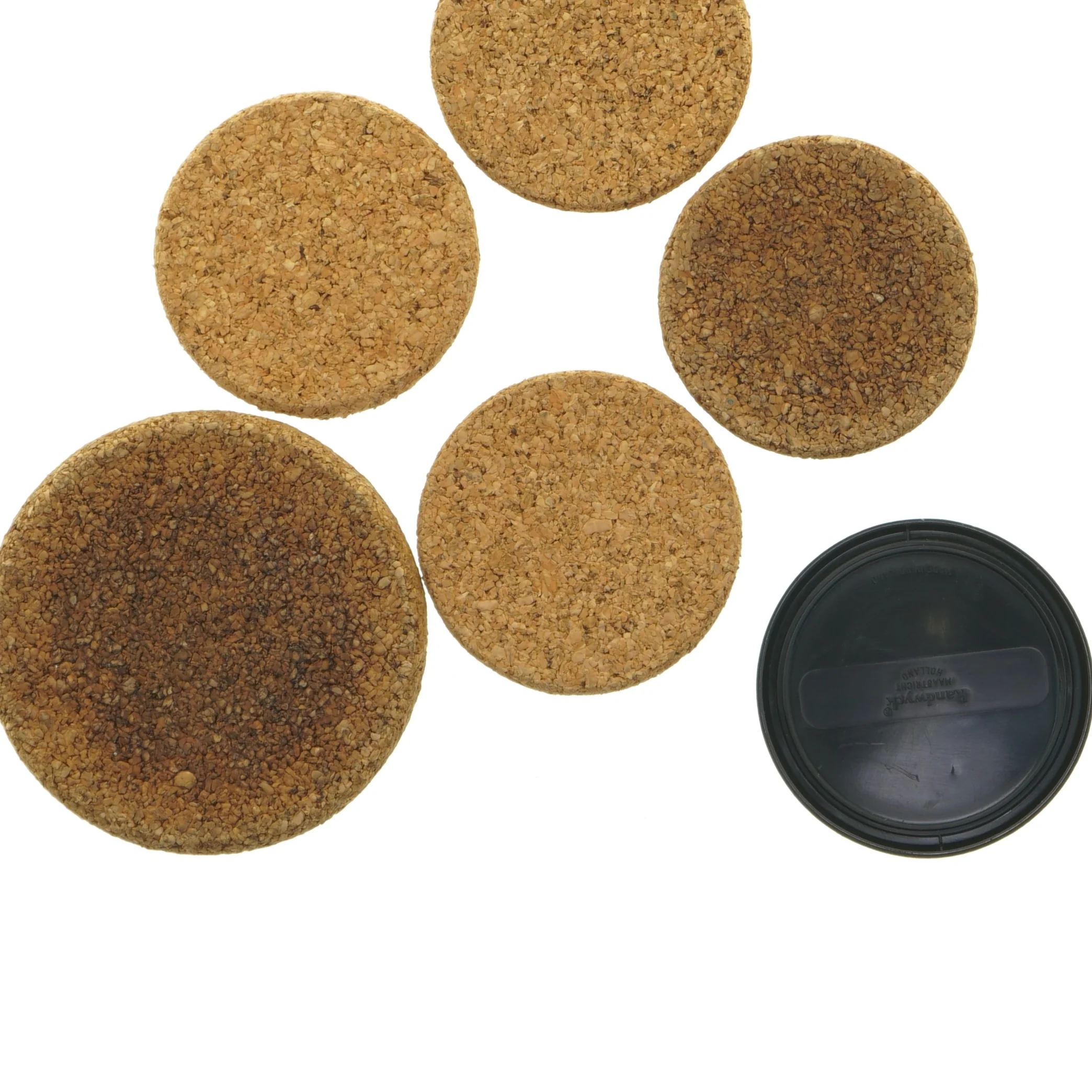 Kork bordskånere (str. ø8 cm og ø 11 cm cm)