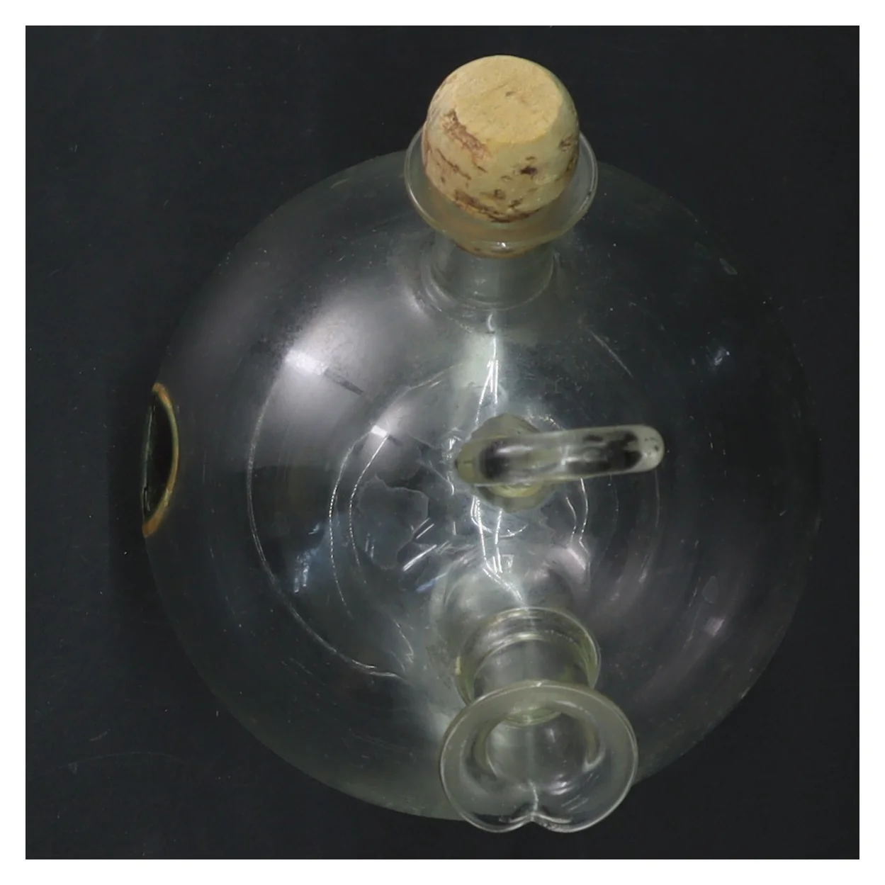 Glaskande med korkprop (str. 15x11 cm)