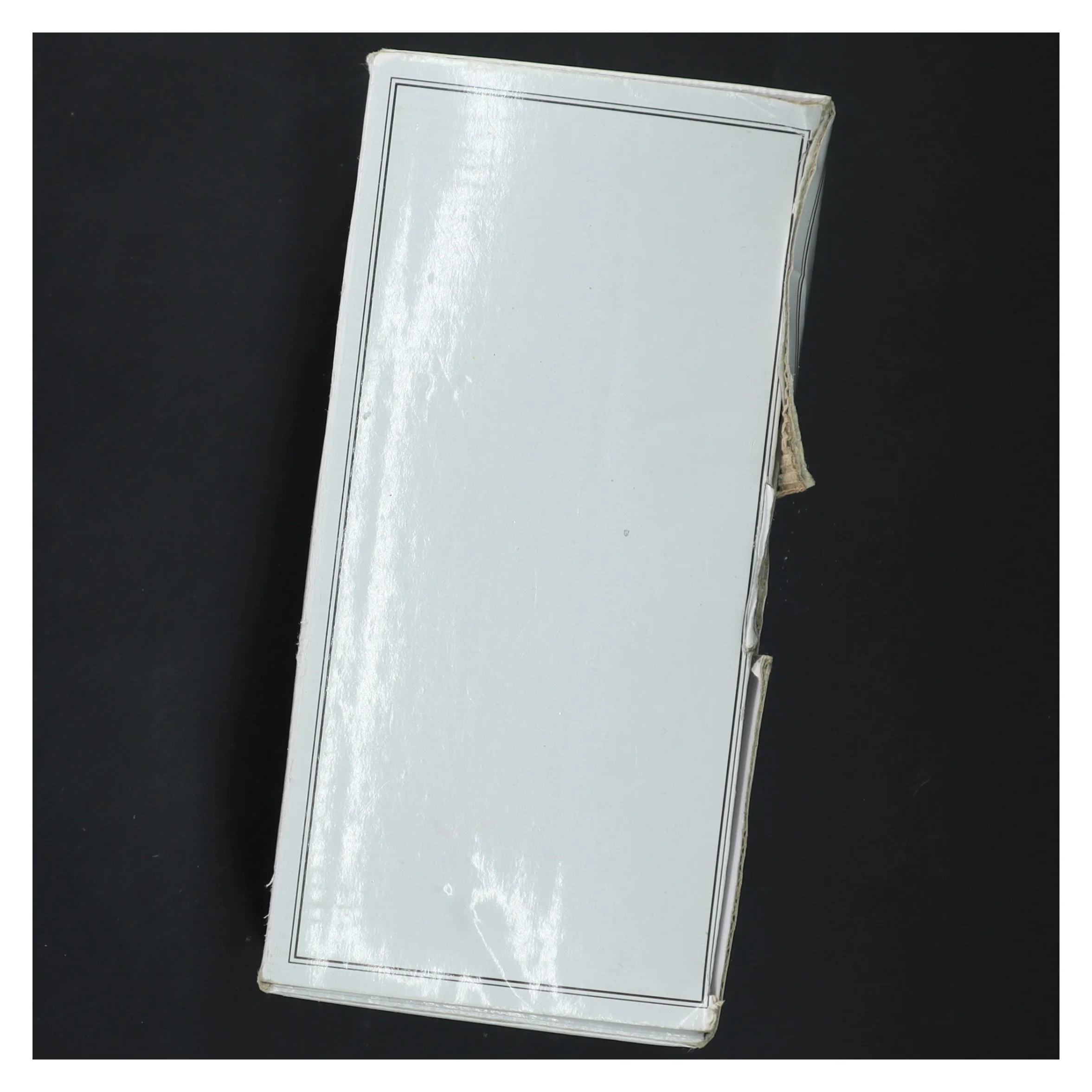 Dekorativ glasvase med mønster fra Lene Bjerre (str. 9x9 cm)