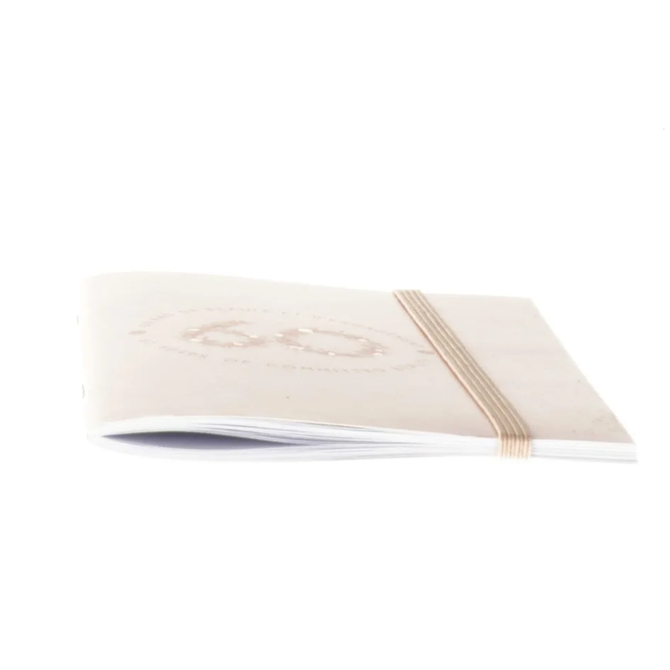 Notebook med elastik (str. 15x10,5 cm)